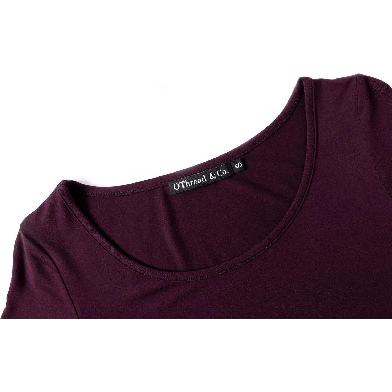 Camiseta de Manga Corta Mujer OThread & Co. Cuello Redondo