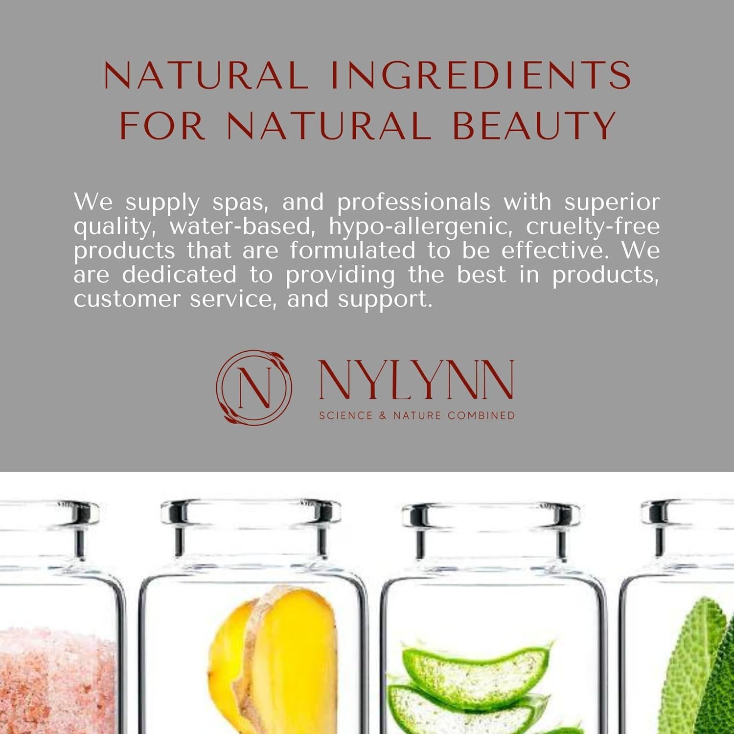 Gel Hidratante Facial Nylynn - Algas Marinas y Ácido Hialurónico 226g