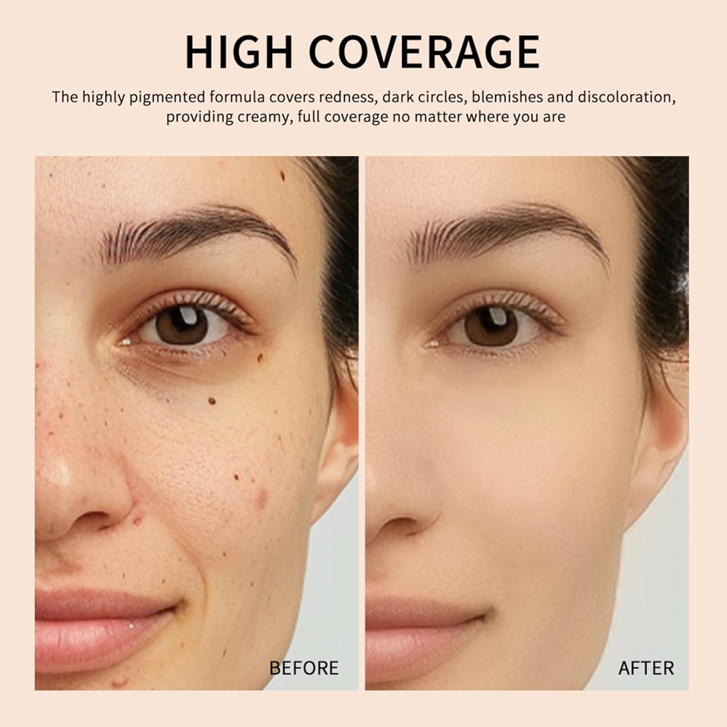 Crema Correctora Hidratante CCbeauty Castaño Oscuro 4.54g