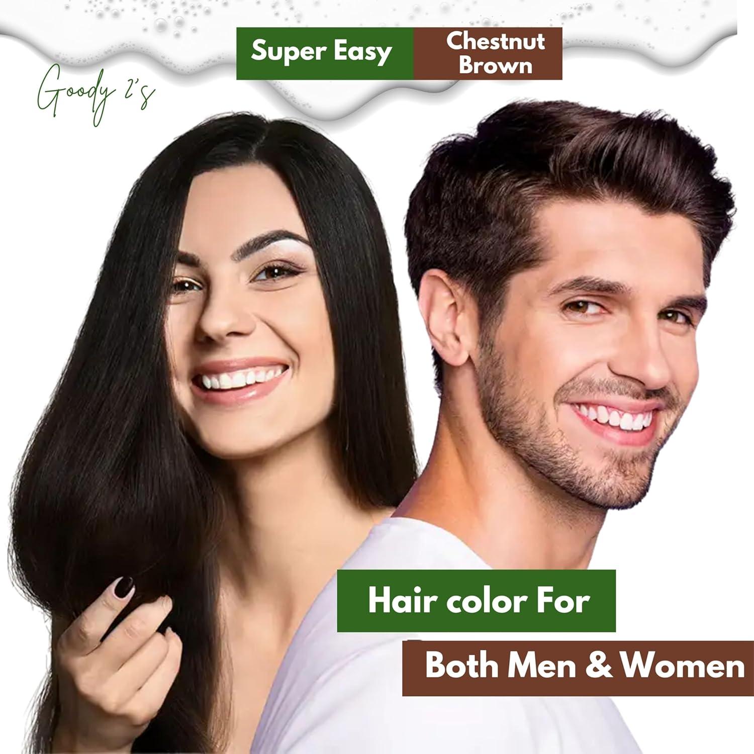 Champú para Teñir Cabello Goody2's 500ml Castaño Claro 10 Minutos