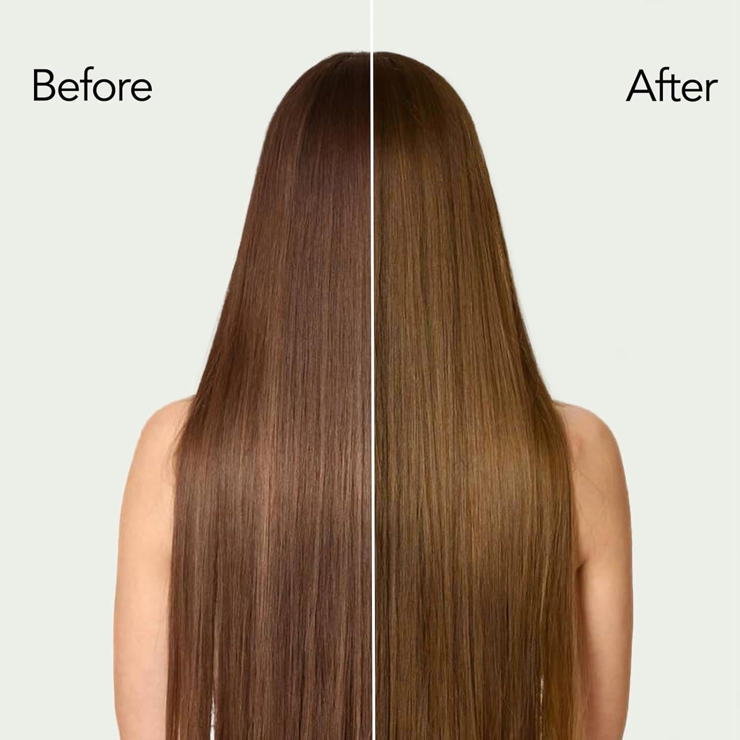 Champú para Teñir Cabello Castaño Onilyua 500 ml 3 en 1