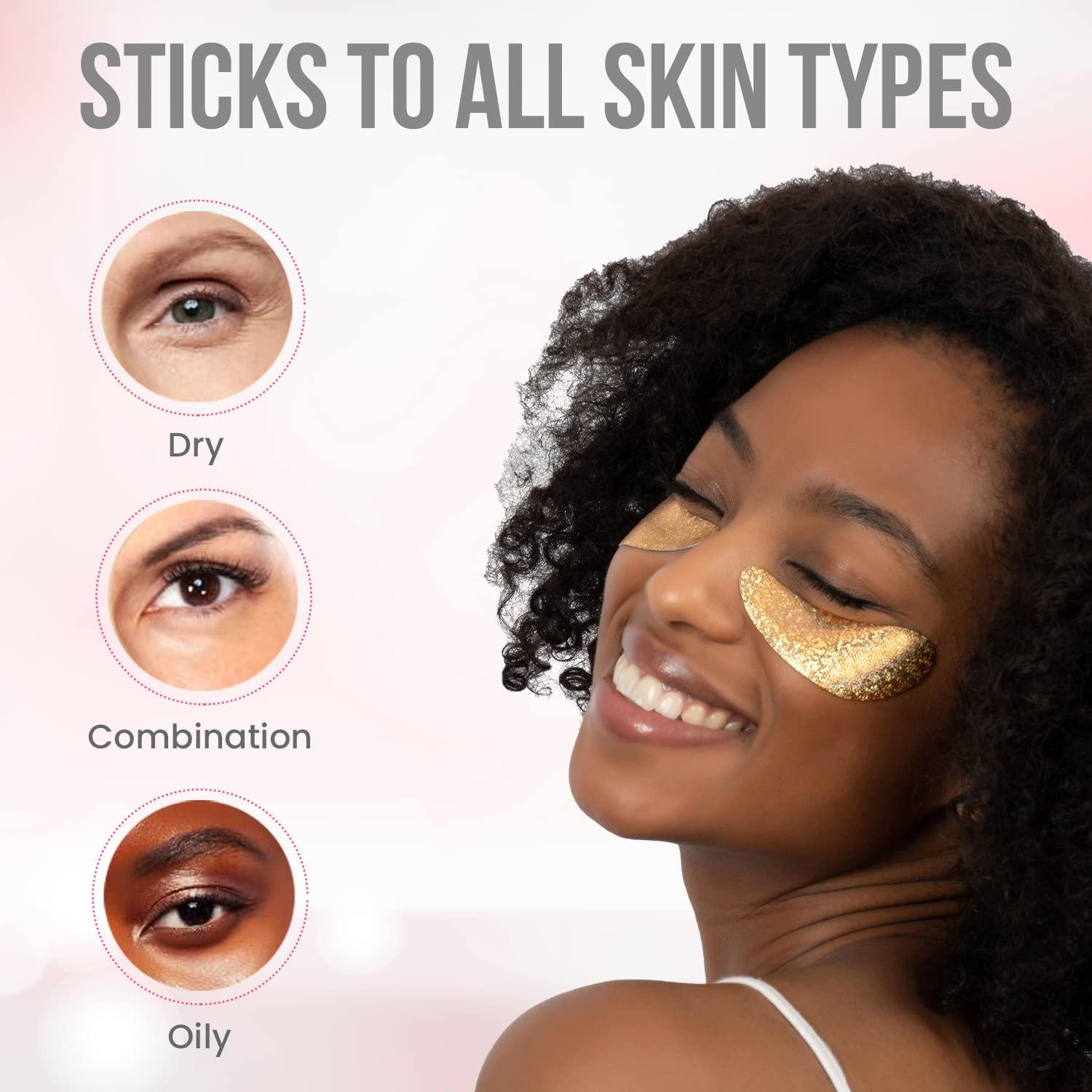 Parches para Ojos Miss Spa Hidratantes con Cafeína y B3 - 4 pares