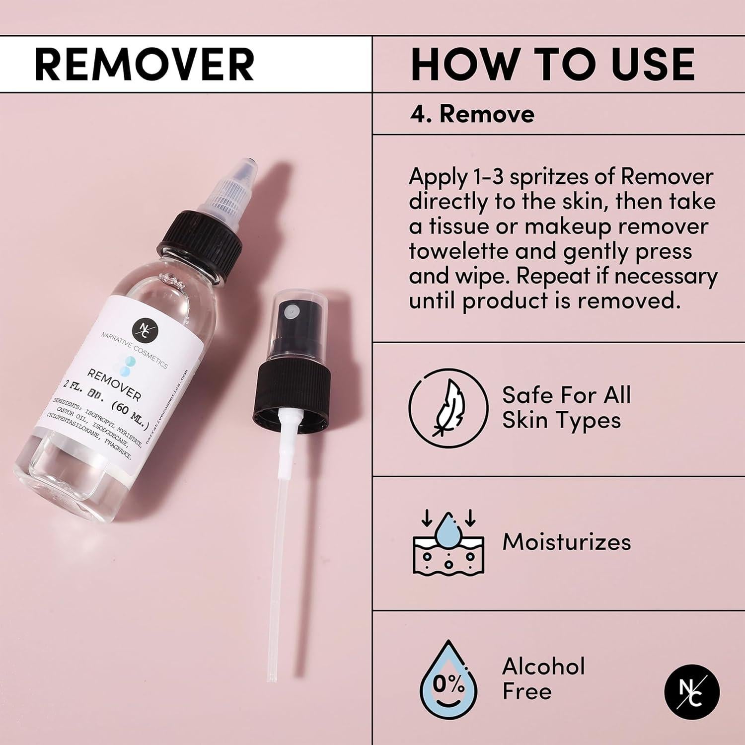 Kit de Maquillaje Activado por Alcohol Narrative 12 Colores Piel