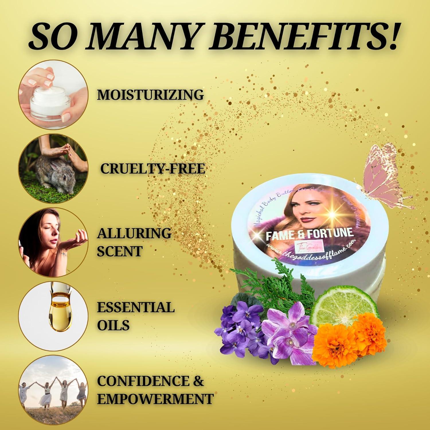 Manteca Corporal Fama y Fortuna - Hidratante Vegano 28g