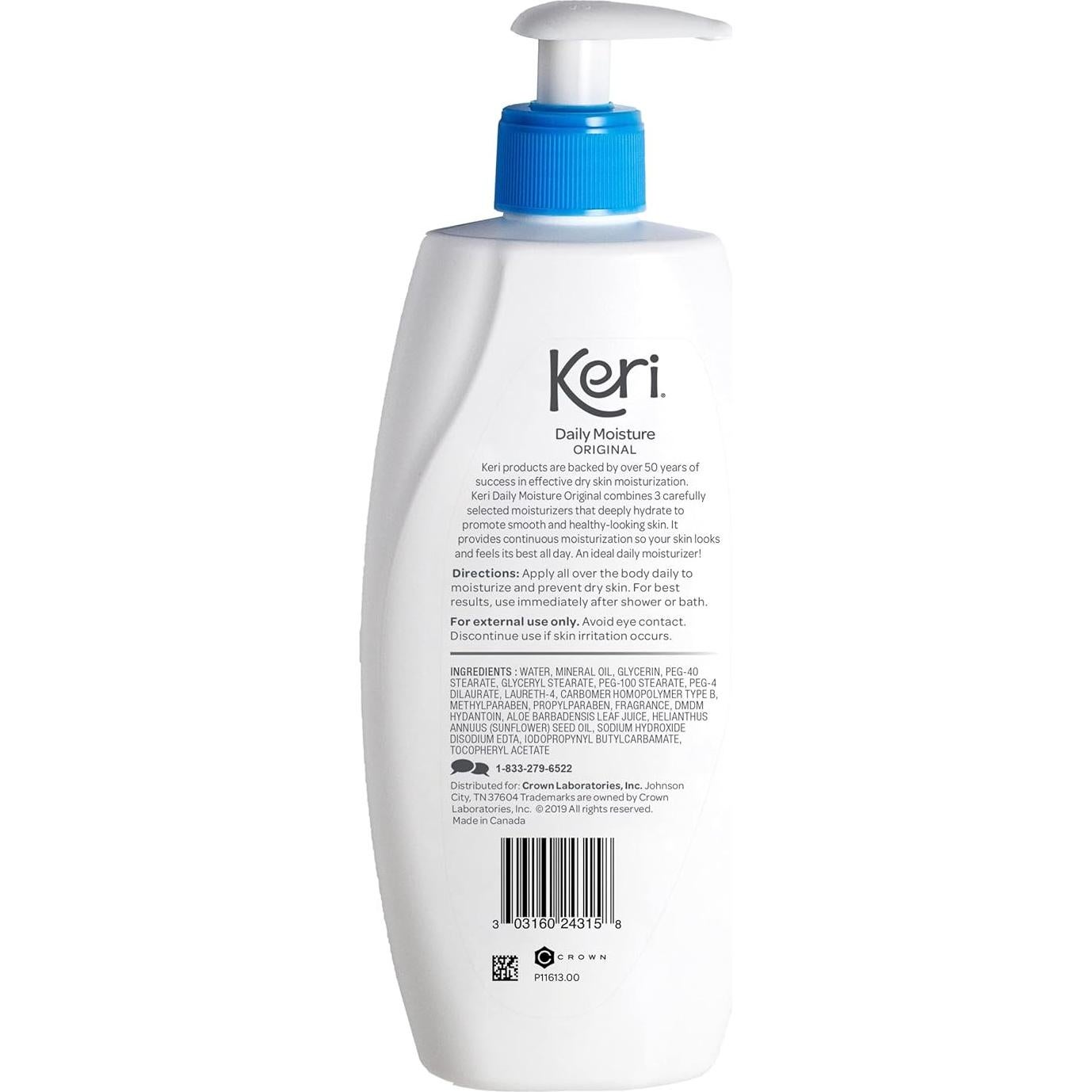 Keri Crema Hidratante Corporal 425 g - Aloe y Vitamina E
