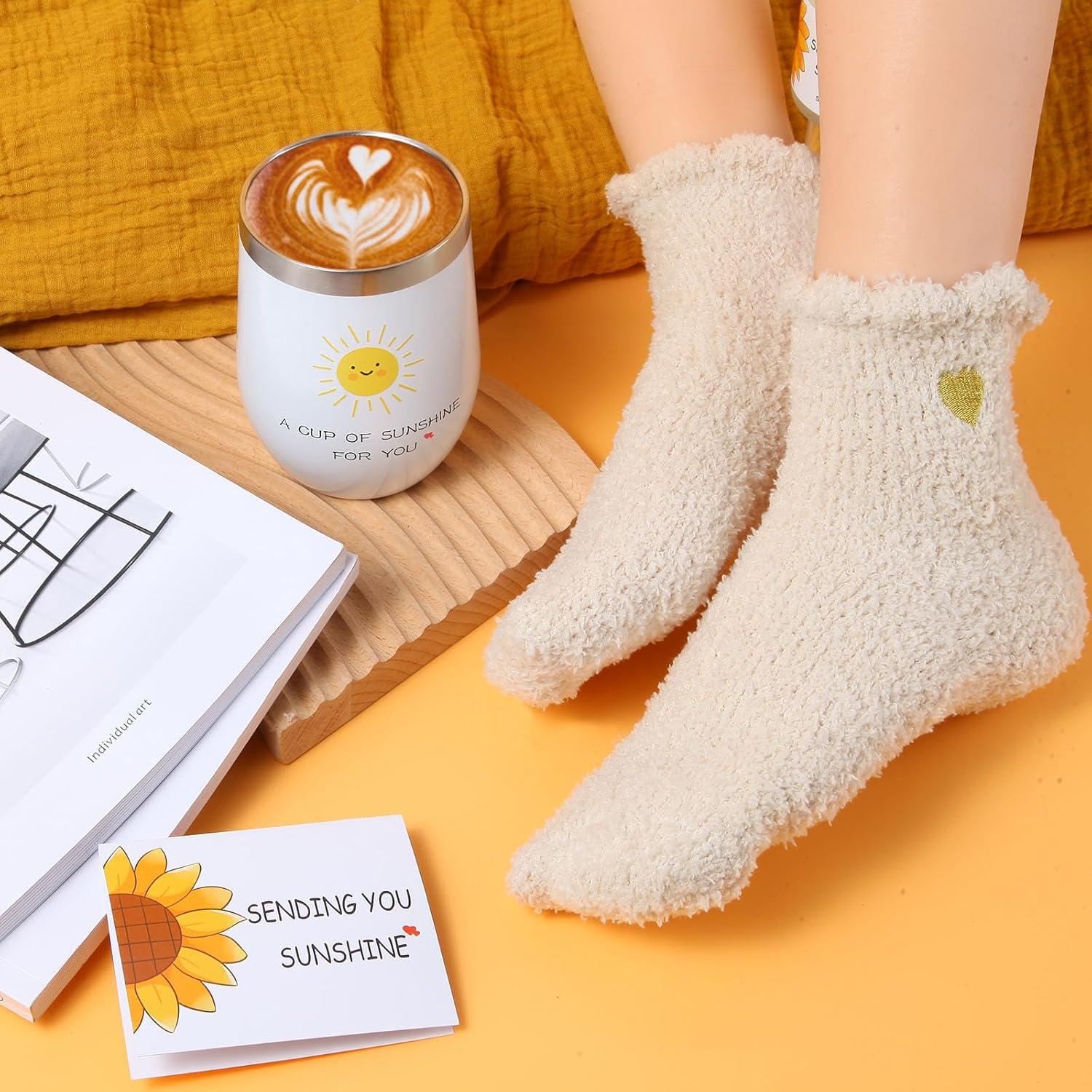 Cesta de Regalos de Girasol OHATOS - 7 Piezas para Mujeres