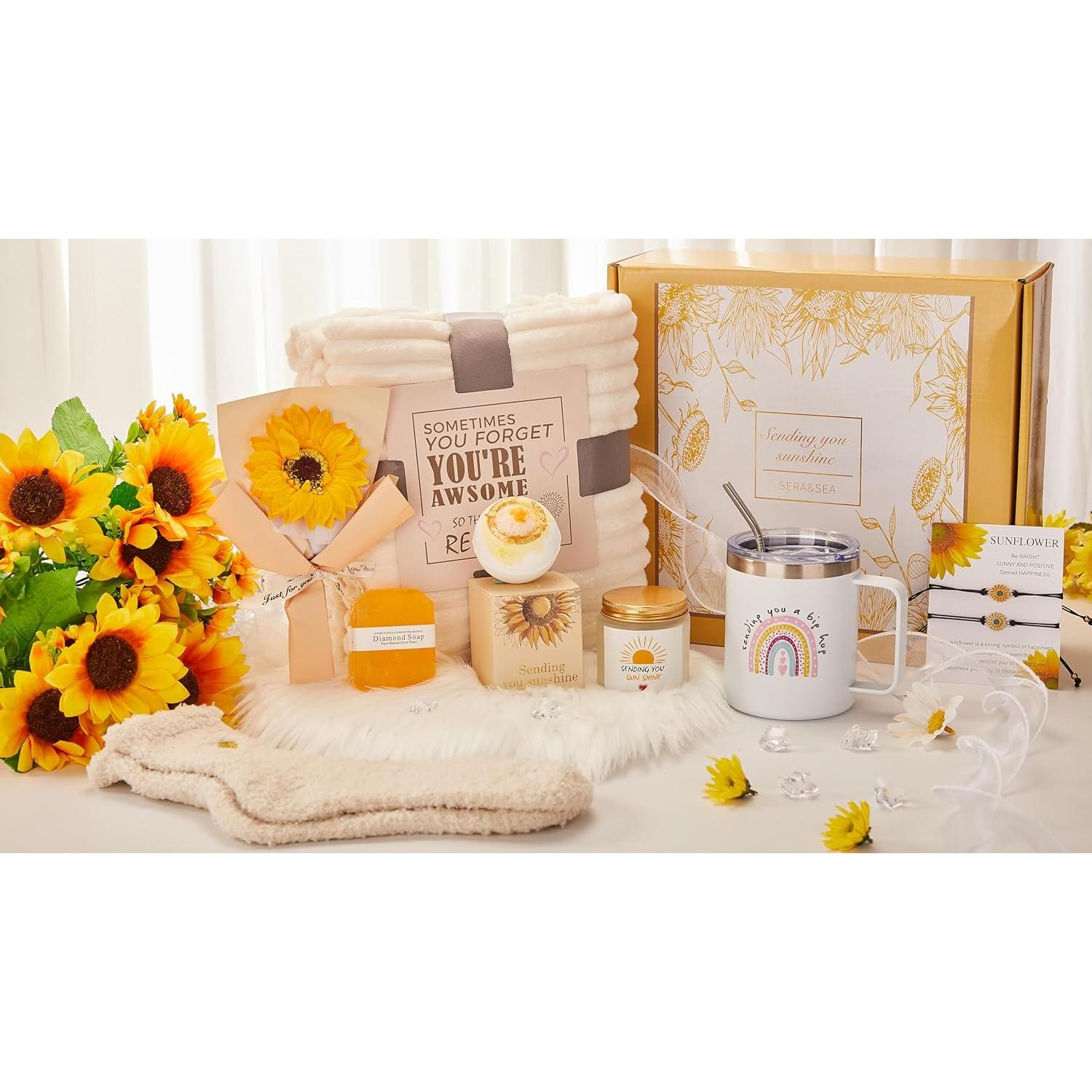 Cesta de Regalo de Bienestar FndAsxa 10pc para Mujeres