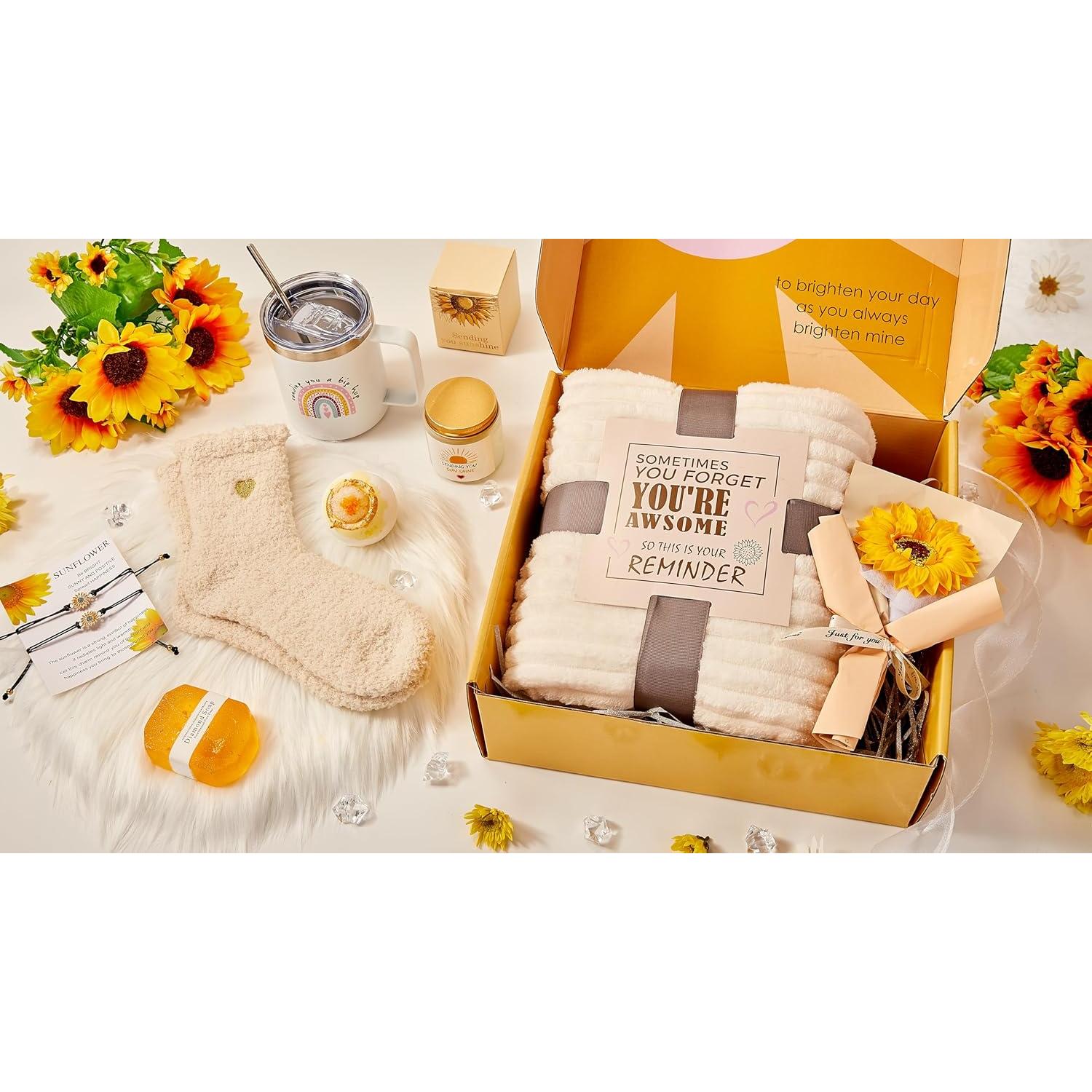 Cesta de Regalo de Bienestar FndAsxa 10pc para Mujeres