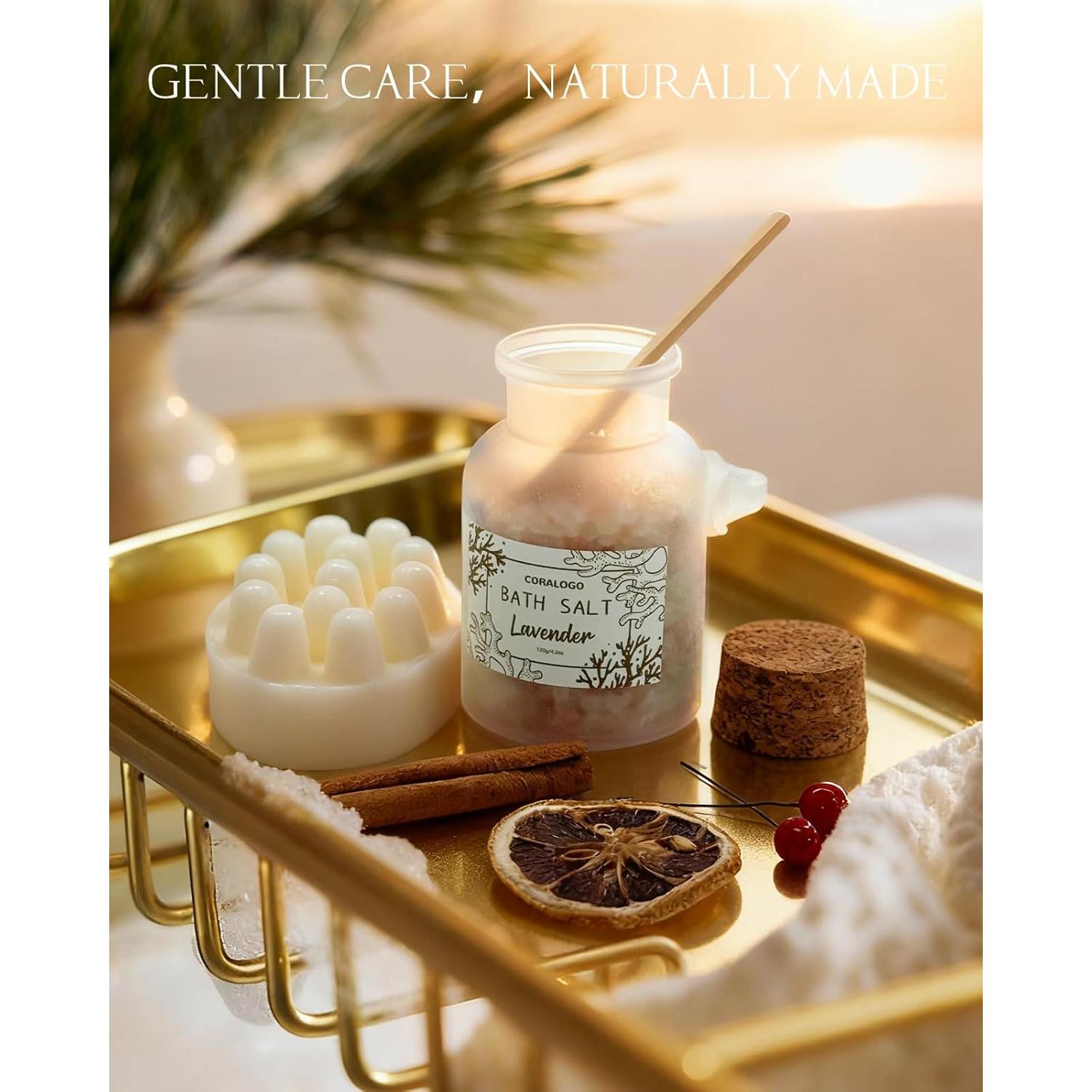 Cesta de Regalo Spa Coralogo Girasol 12 Piezas Cuidado Personal