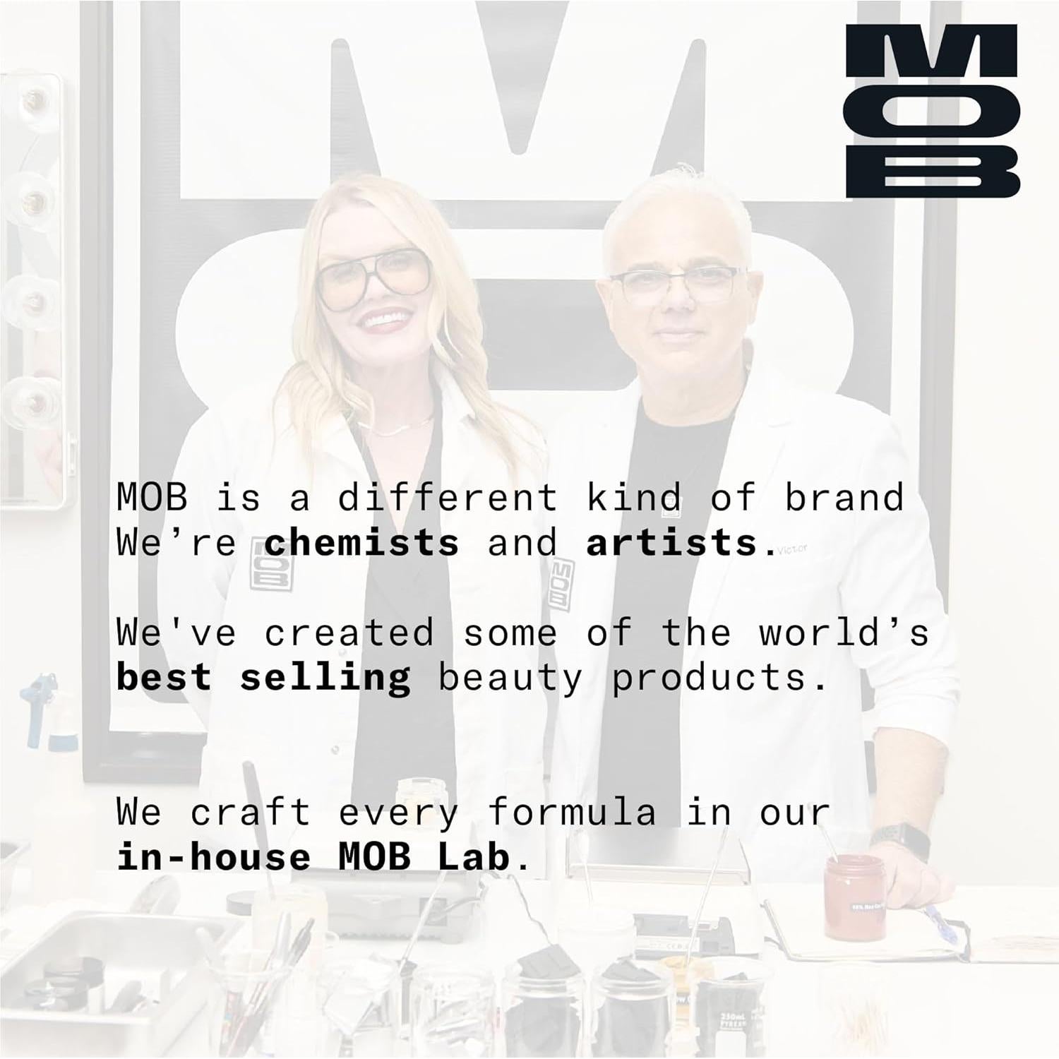 Bálsamo Labial Hidratante MOB M155 Amatista Ahumada 18g