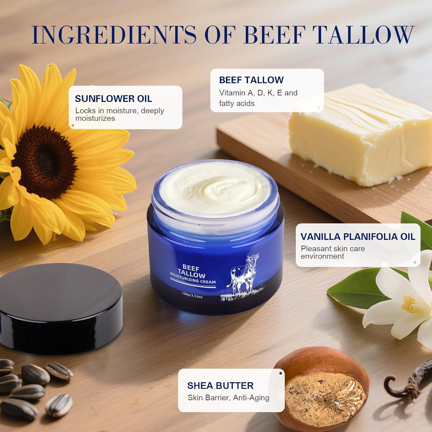 Bálsamo Hidratante Facial y Corporal SKSOYT - Grasa de Res Orgánica 308g