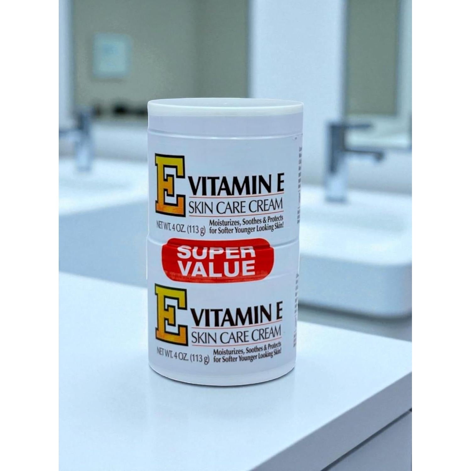 Crema Hidratante Intensiva con Vitamina E 226.8 g - Paquete Doble