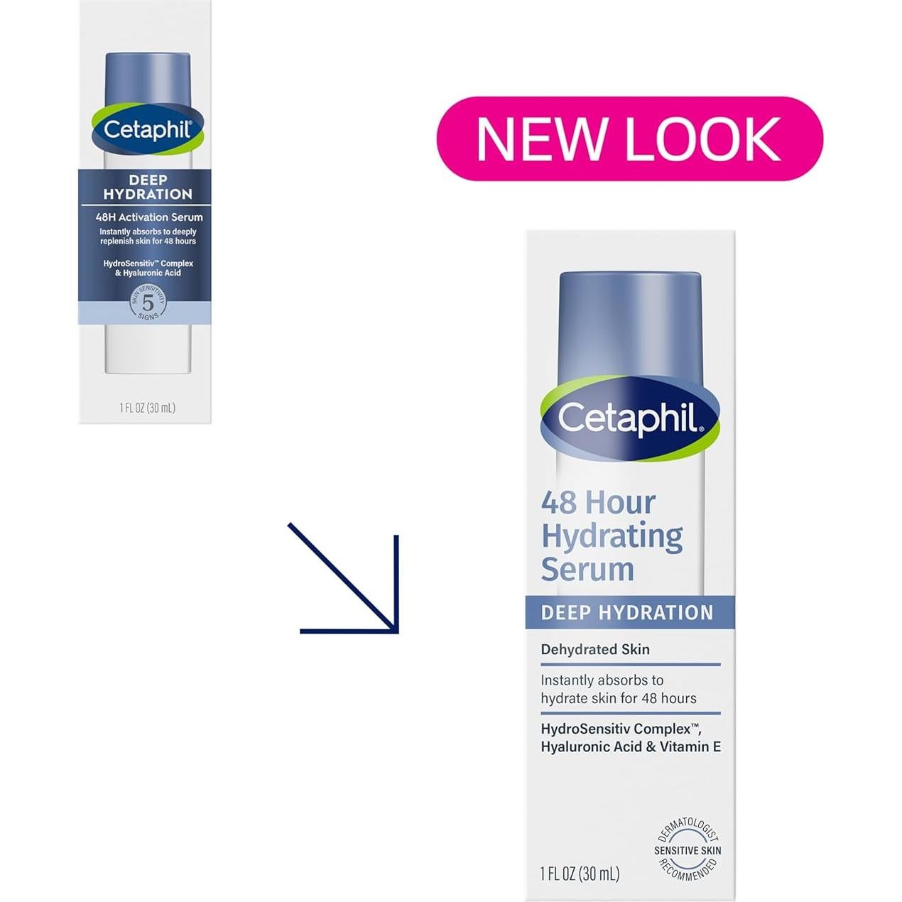 Suero Hidratante Cetaphil 48 Horas 29.57 ml Piel Sensible