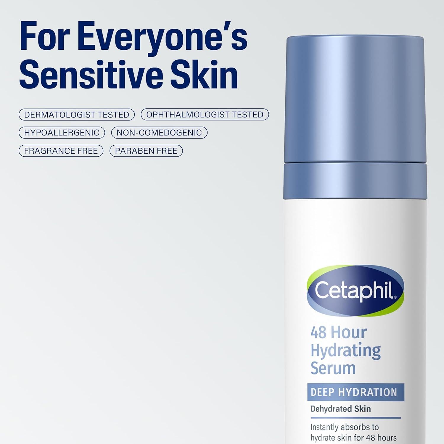 Suero Hidratante Cetaphil 48 Horas 29.57 ml Piel Sensible