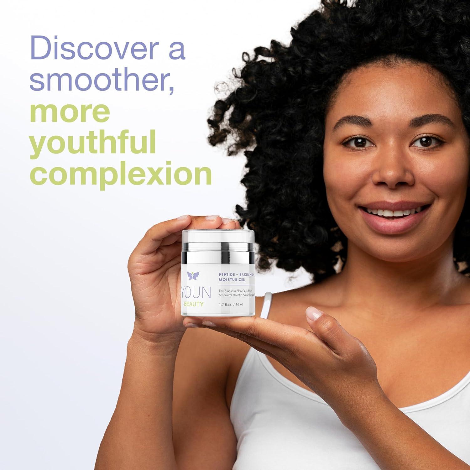 Hidratante Facial YOUN con Péptidos y Bakuchiol 50ml