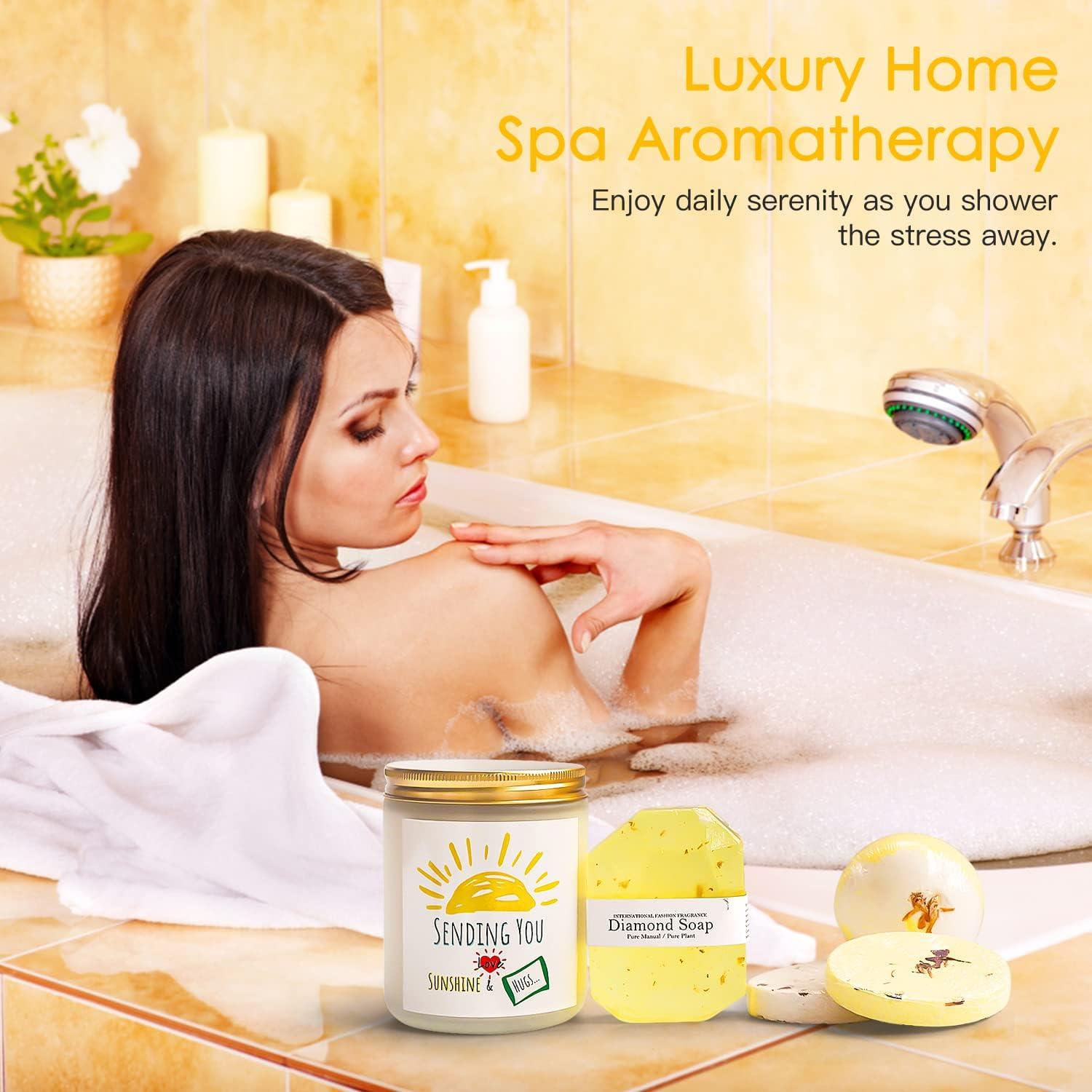 Cesta de Regalos de Cumpleaños para Mujeres Suhctuptx - Set de Spa