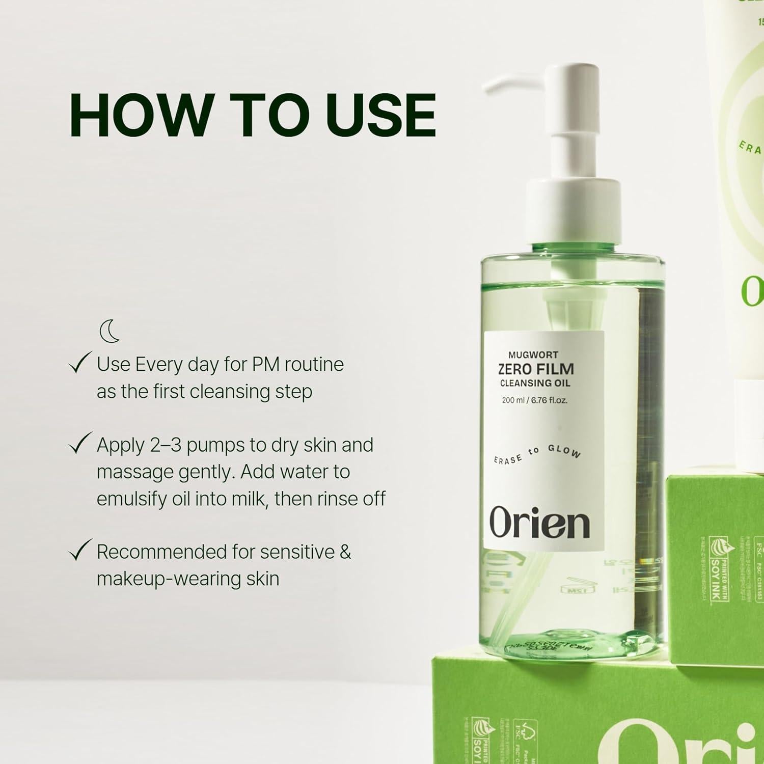 Aceite Limpiador Zero Film Artemisa 200ml Doble Limpieza