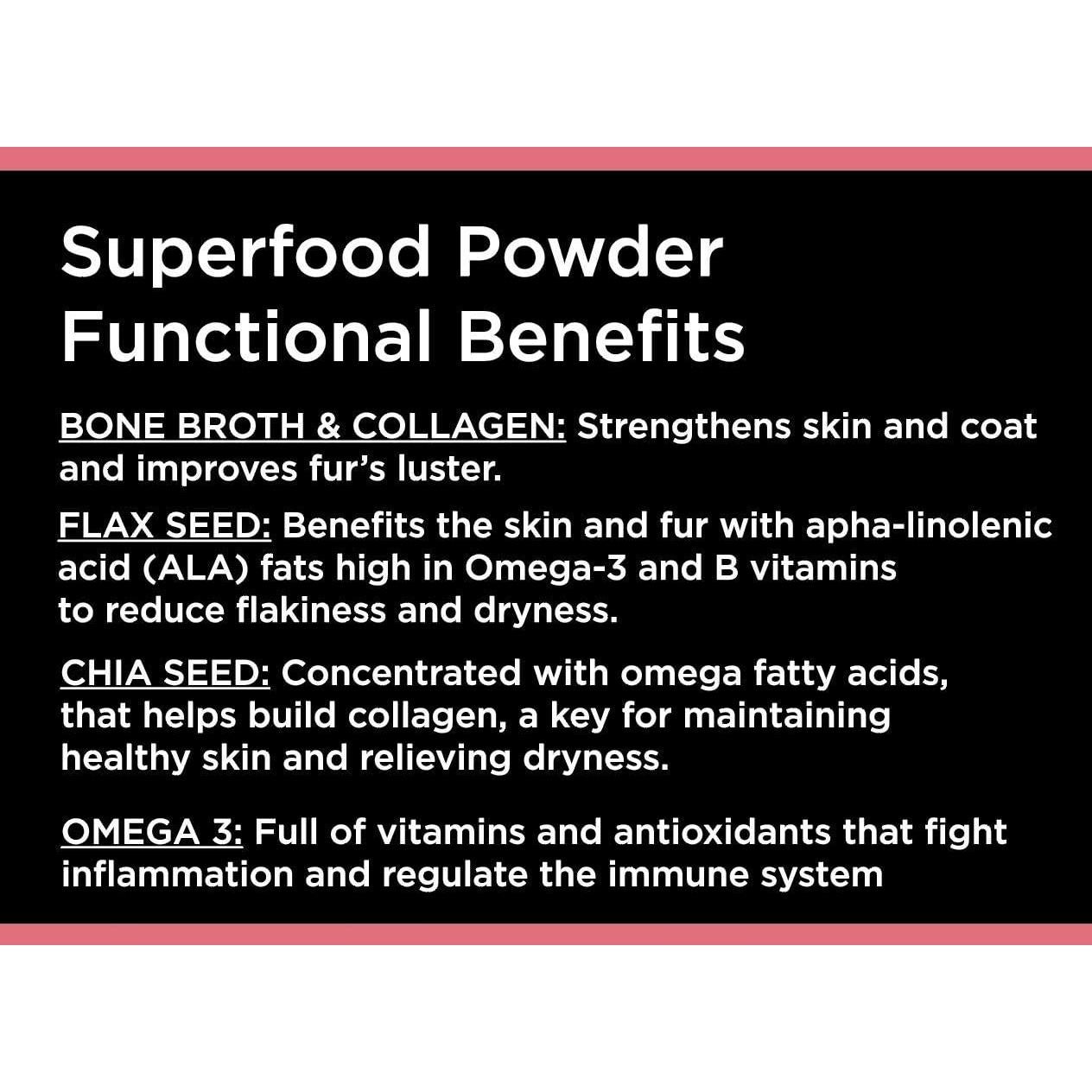 Proteína en Polvo Caldo de Hueso Nature's Diet 170g Piel y Pelaje