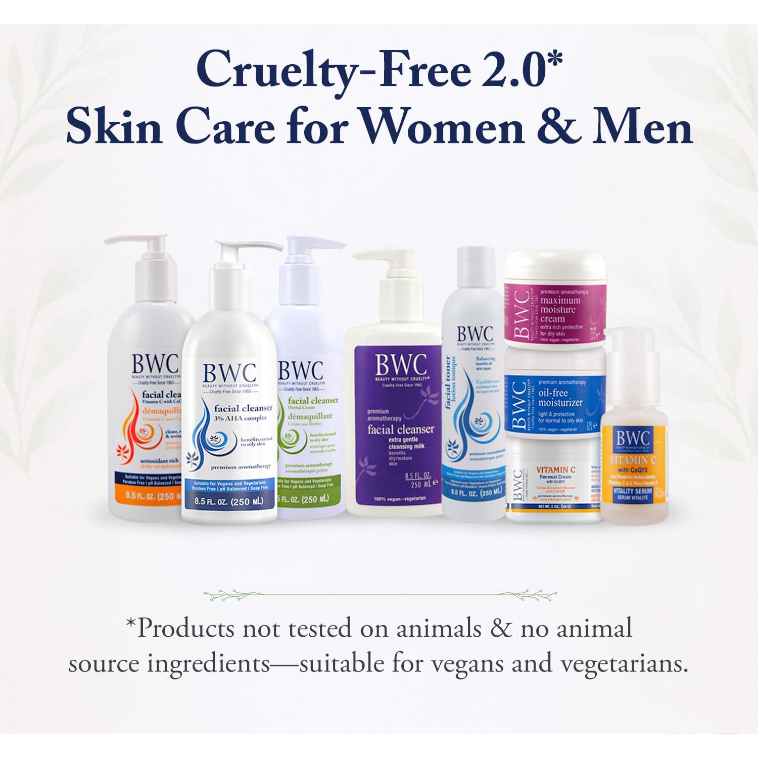 Crema Facial Hidratante Vitamina C BWC 56.7 g Orgánica