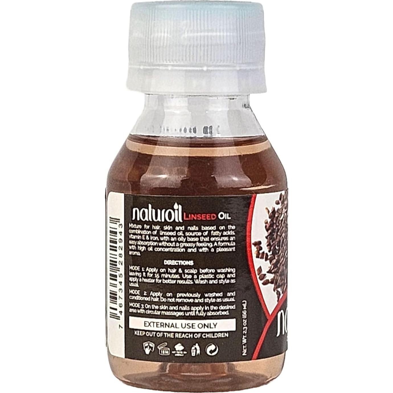 Aceite de Linaza Naturoil BOÉ COSMETICS 60 ml - Belleza Multiuso