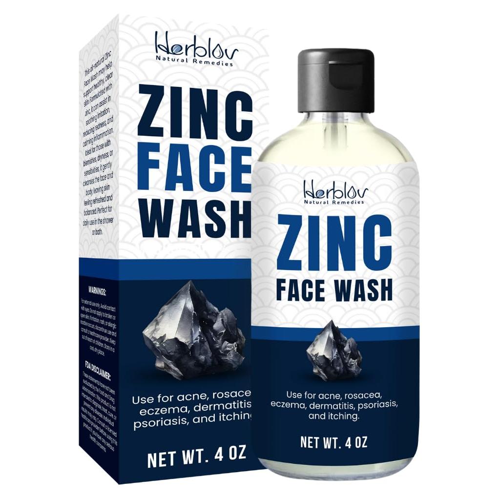 Jabón Facial y Corporal de Zinc Piritiona 2% Herblov 149g