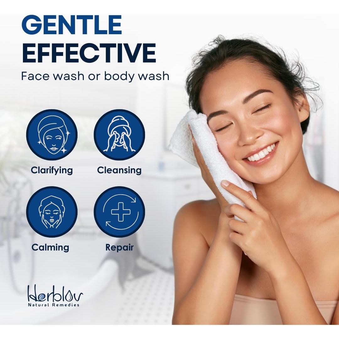 Jabón Facial y Corporal de Zinc Piritiona 2% Herblov 149g