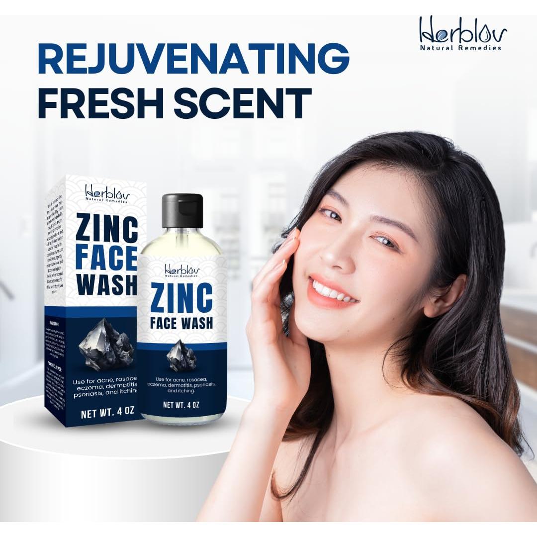 Jabón Facial y Corporal de Zinc Piritiona 2% Herblov 149g