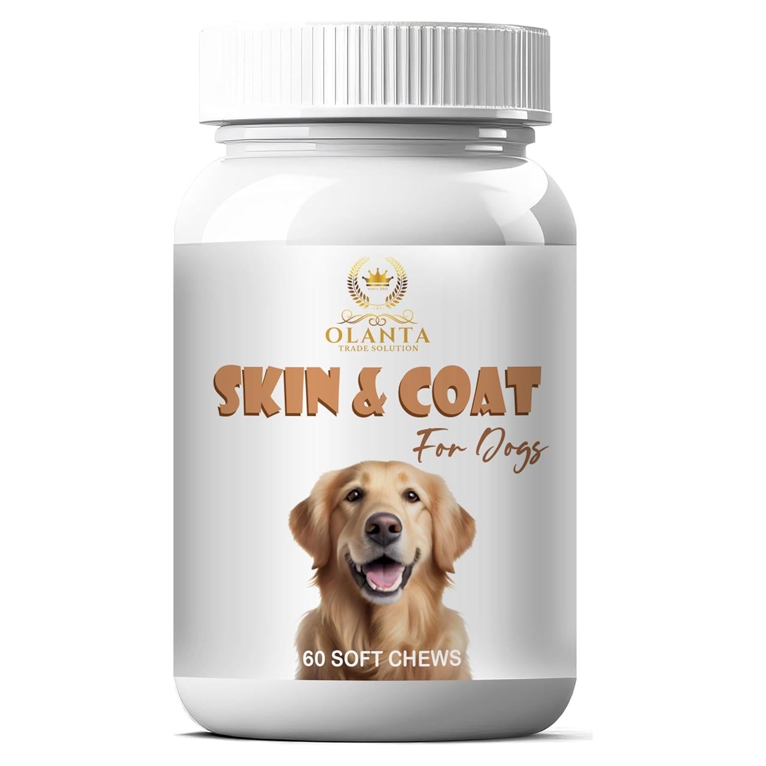 Suplemento para perros Vitalabs Skin & Coat 60 masticables