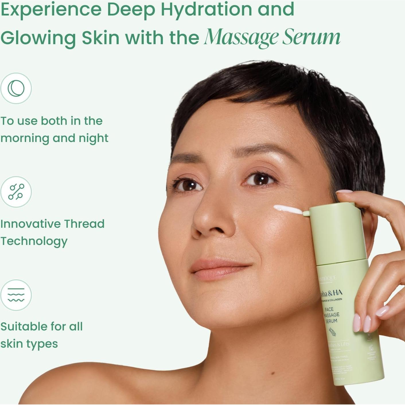 Conjunto de Ritual de Masaje Plantifique Gua Sha Jade + Aceite Jojoba