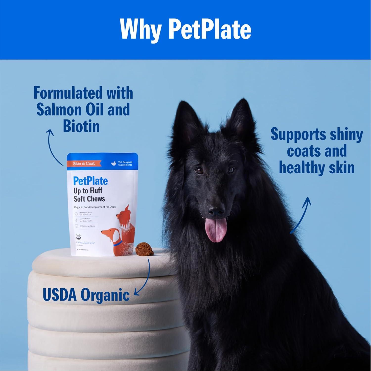 Suplemento Orgánico para Perros PetPlate Hasta Fluff 278.9g