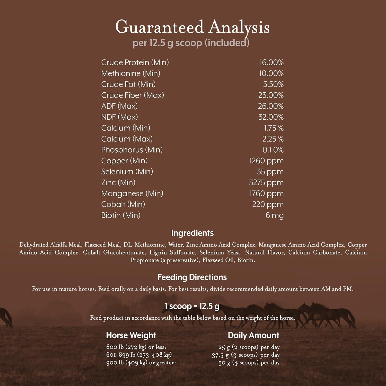 Suplemento para Pezuñas de Caballo Equithrive 4.54 kg