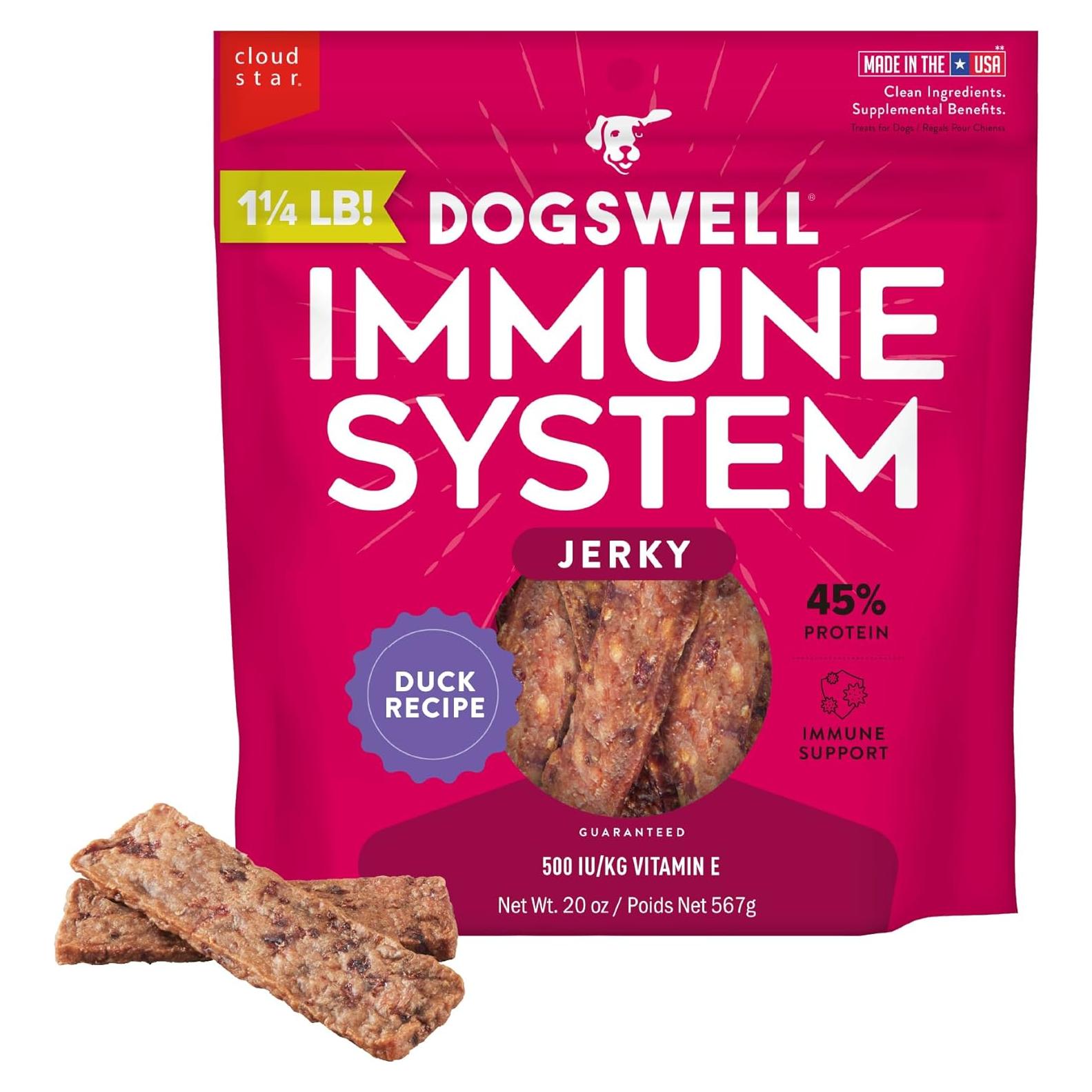 Golosinas para Perros Dogswell Inmunidad Pato 567 g
