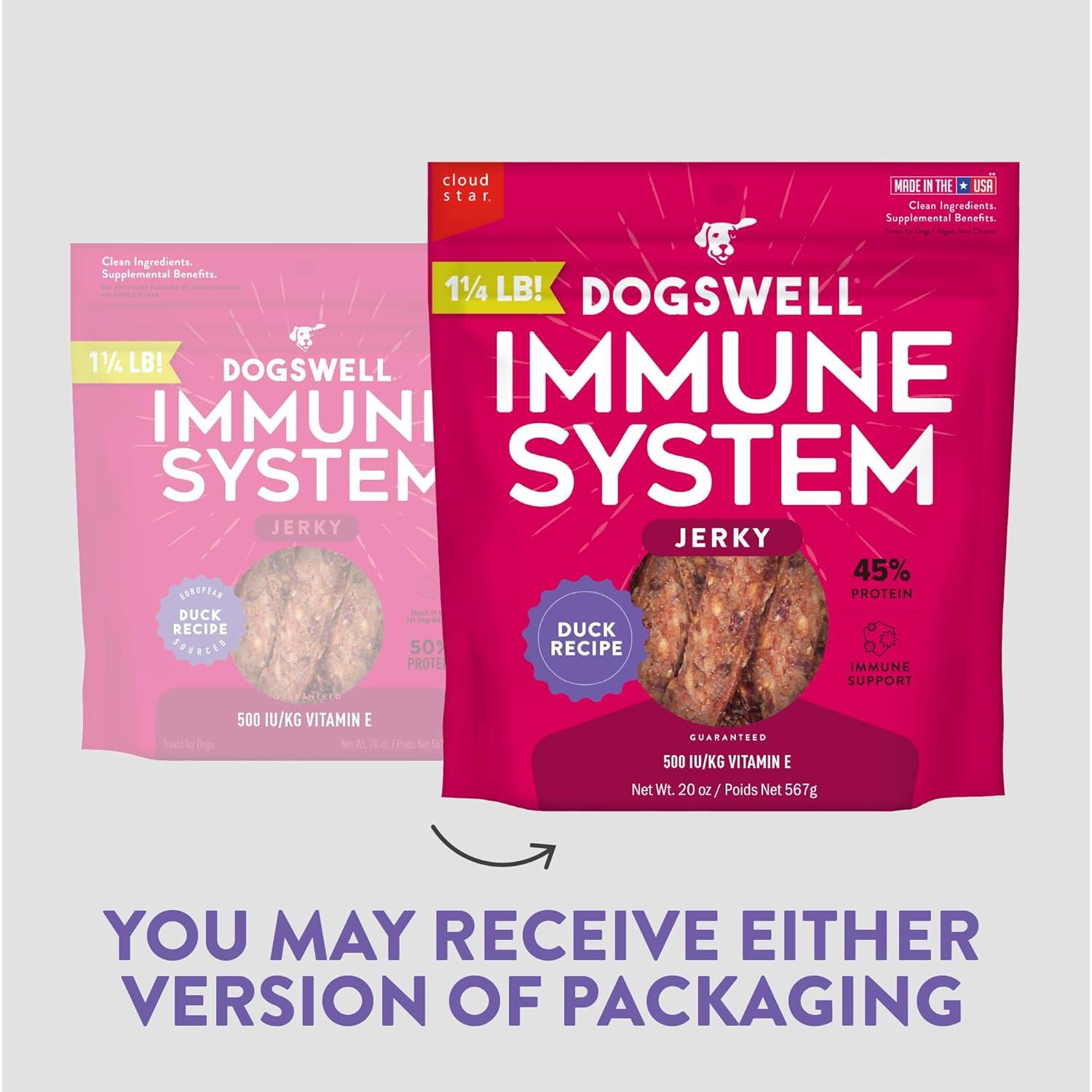 Golosinas para Perros Dogswell Inmunidad Pato 567 g