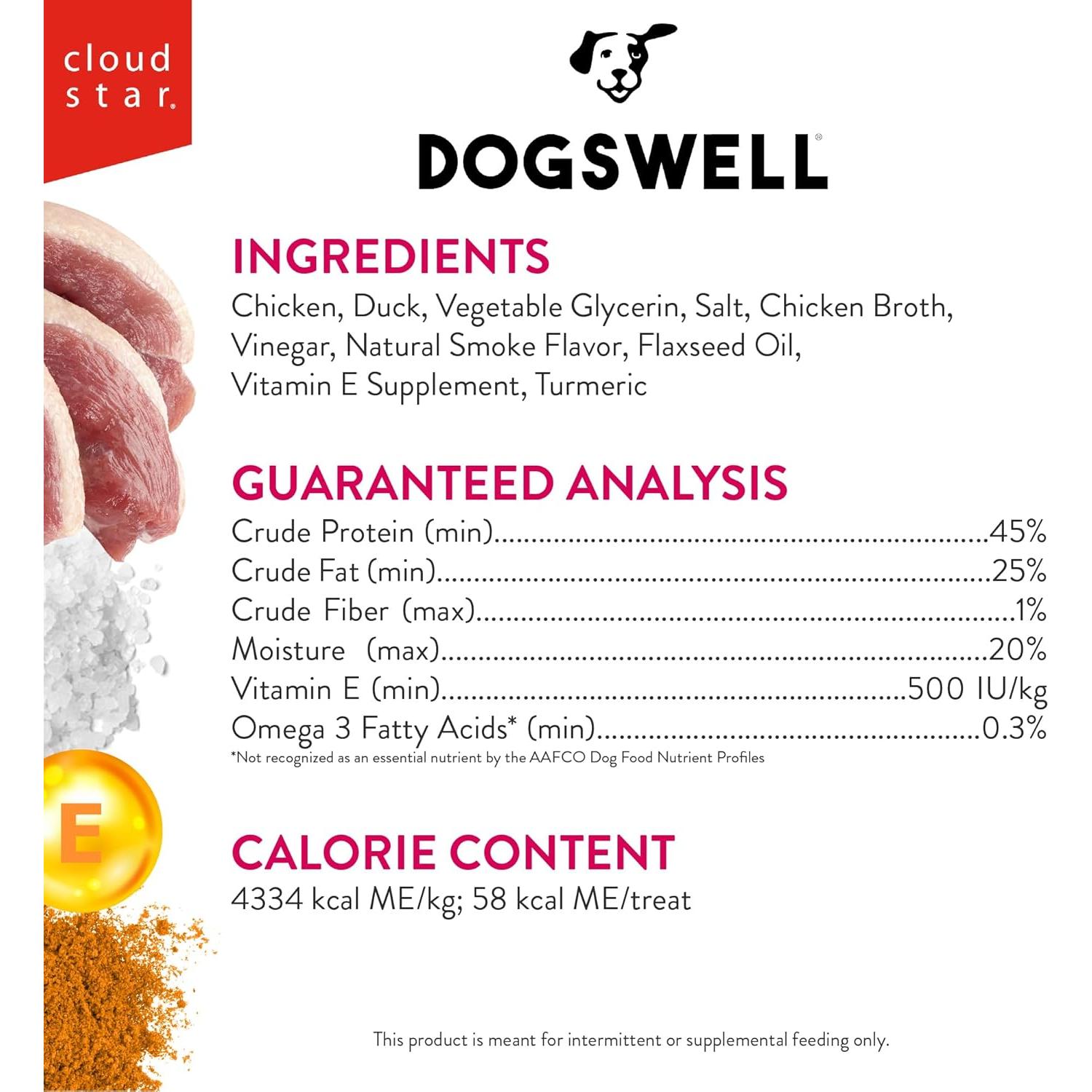 Golosinas para Perros Dogswell Inmunidad Pato 567 g