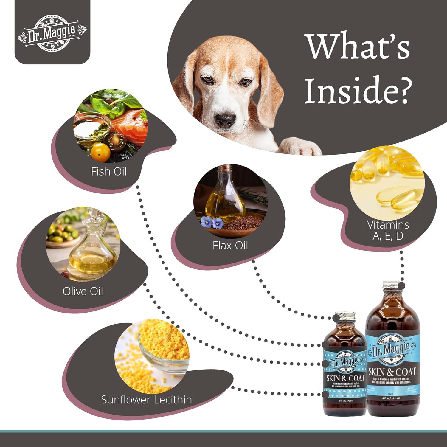 Suplemento Omega 3 Dr. Maggie Piel y Pelaje 480 ml