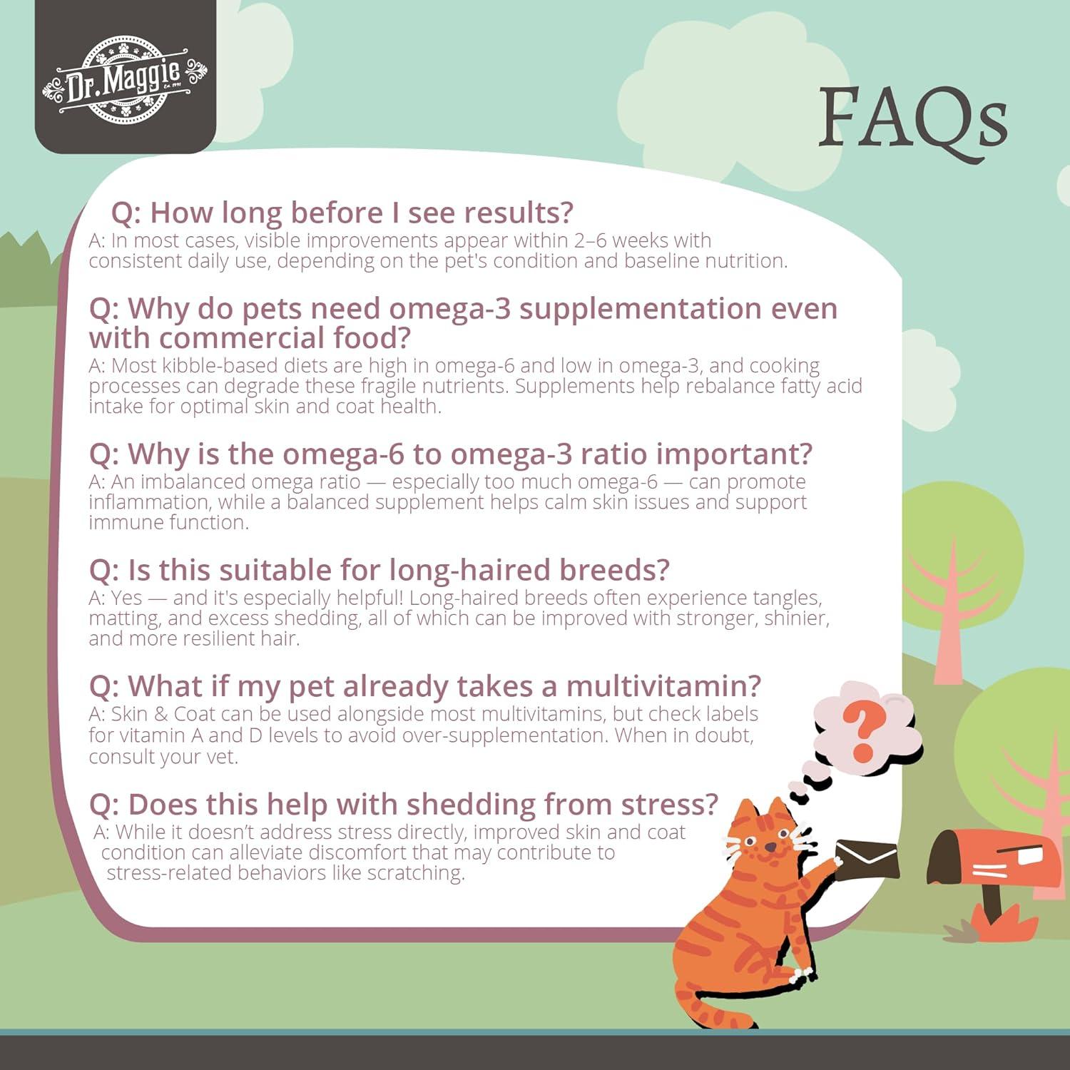 Suplemento Omega 3 Dr. Maggie Piel y Pelaje 480 ml