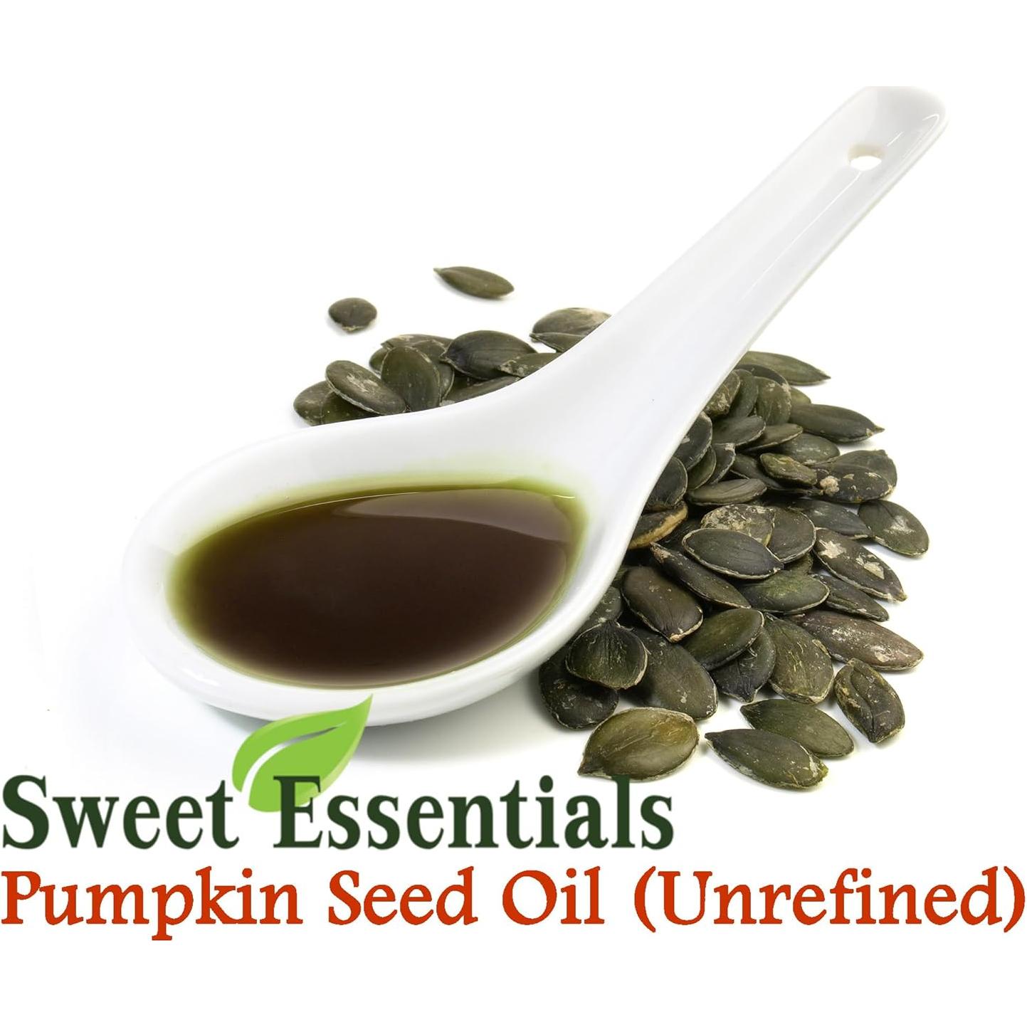 Aceite de Semilla de Calabaza Virgen Orgánico Esenciales Dulces 118 ml