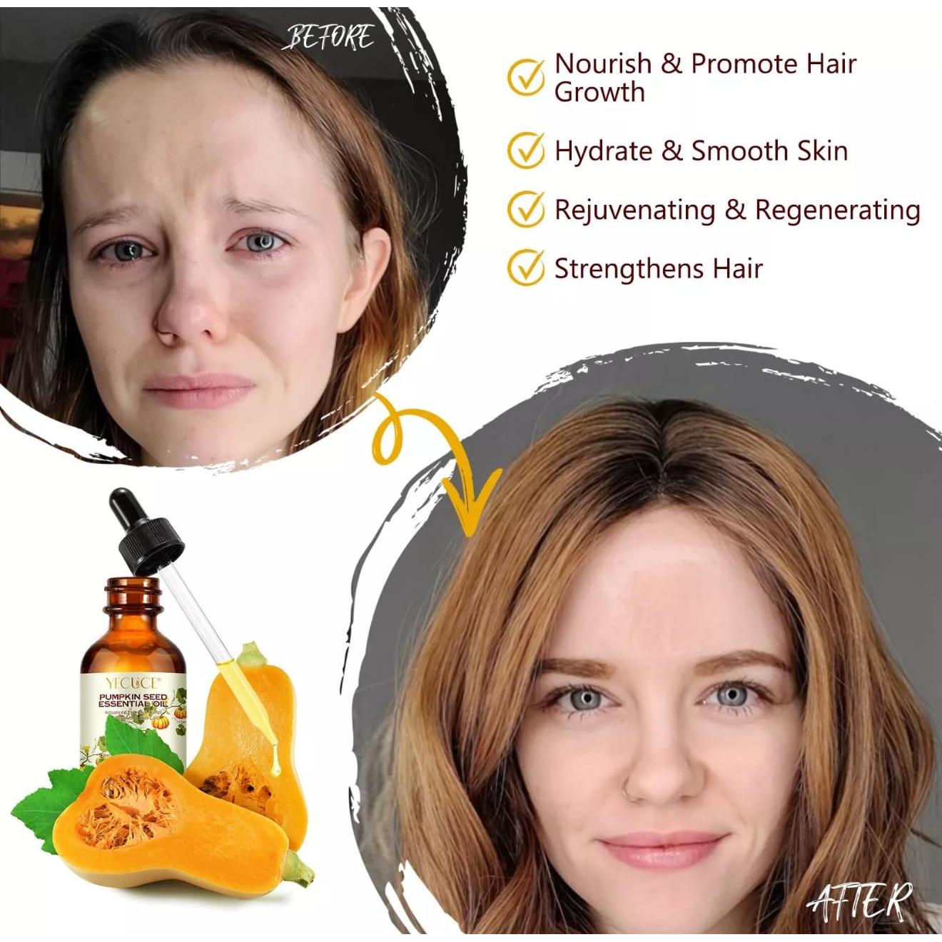 Aceite de Semilla de Calabaza Orgánico 100ml - Prensado en Frío