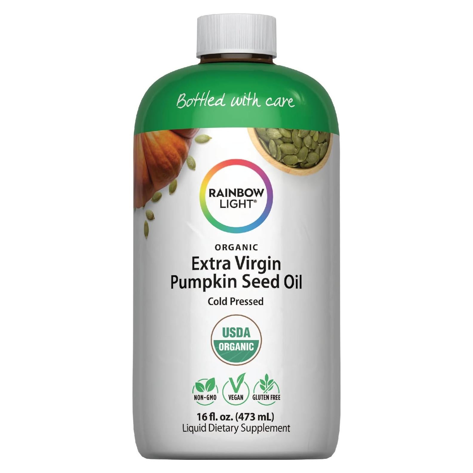 Aceite de Semilla de Calabaza Orgánico Rainbow Light 473 ml