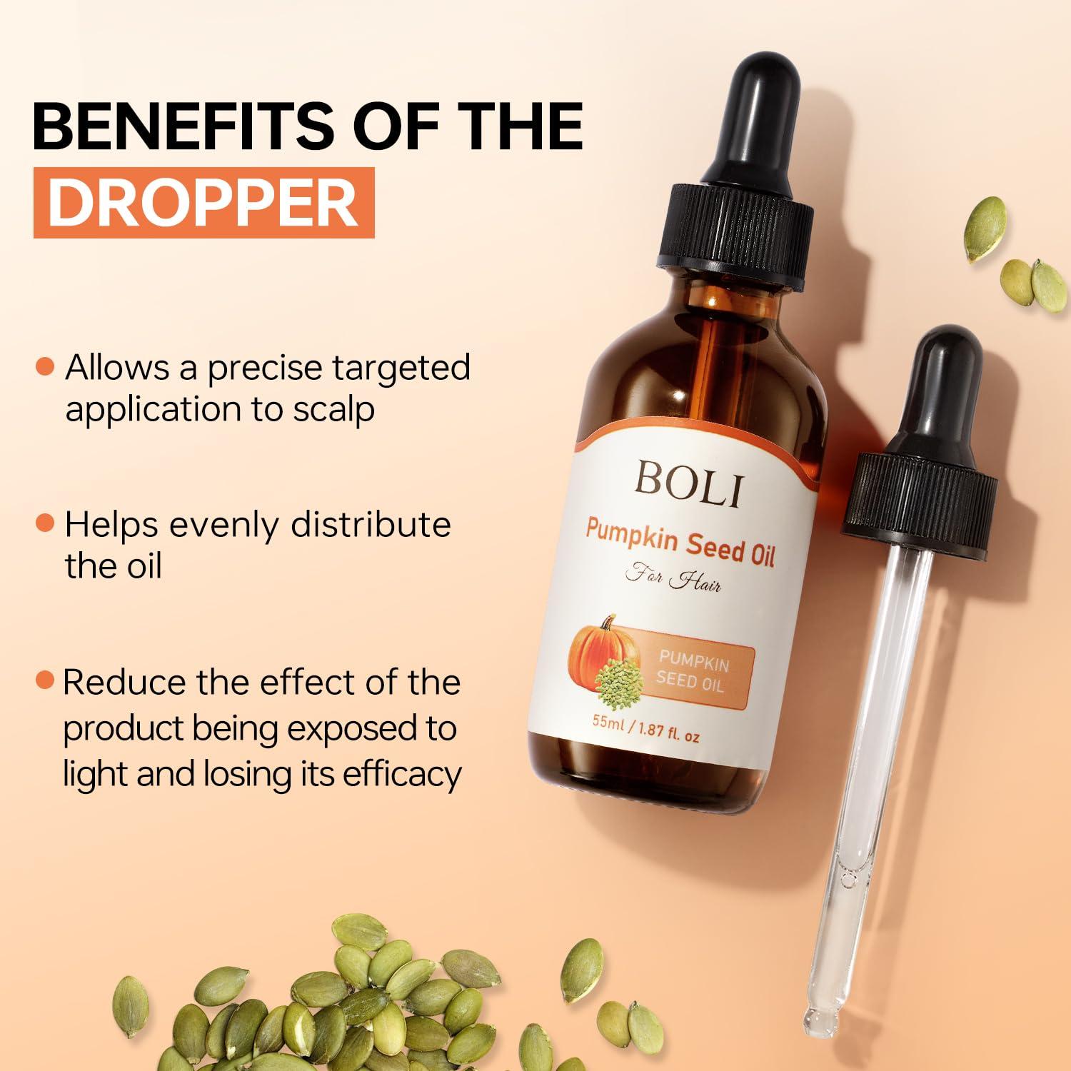 Aceite de Semilla de Calabaza BOLI 55.6 ml - Hidratante Cabello