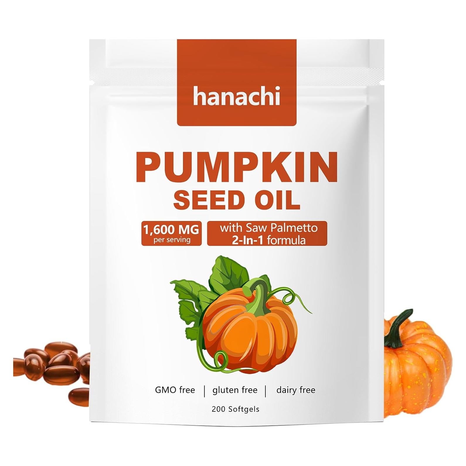 Cápsulas de Aceite de Semilla de Calabaza Ovela 200 Softgel