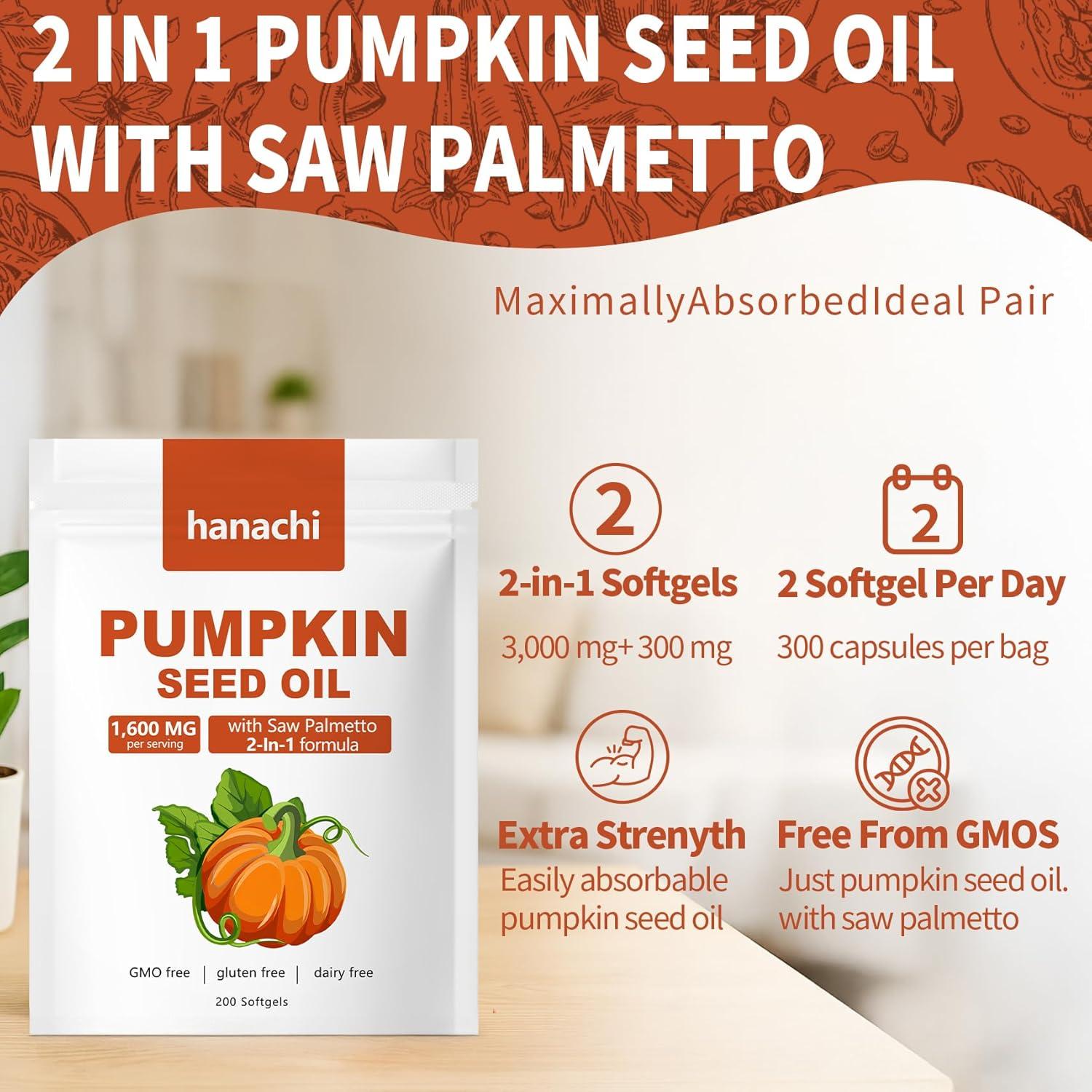 Cápsulas de Aceite de Semilla de Calabaza Ovela 200 Softgel