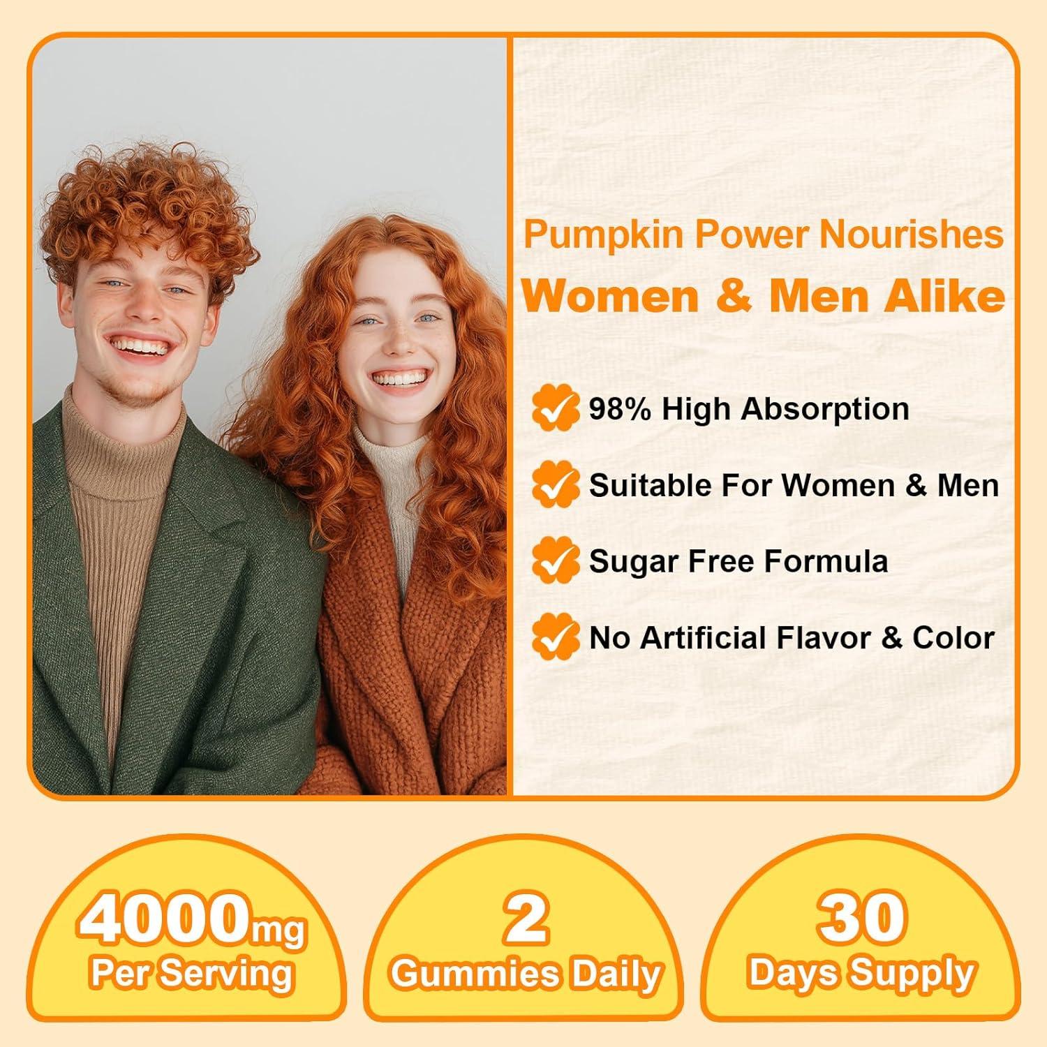 Gomitas de Aceite de Semilla de Calabaza JOVITHEA 60 Unidades