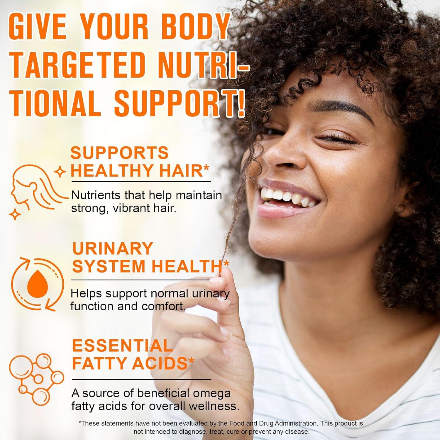 Cápsulas de Aceite de Semilla de Calabaza 1000mg - 300 Gelatinas Blandas