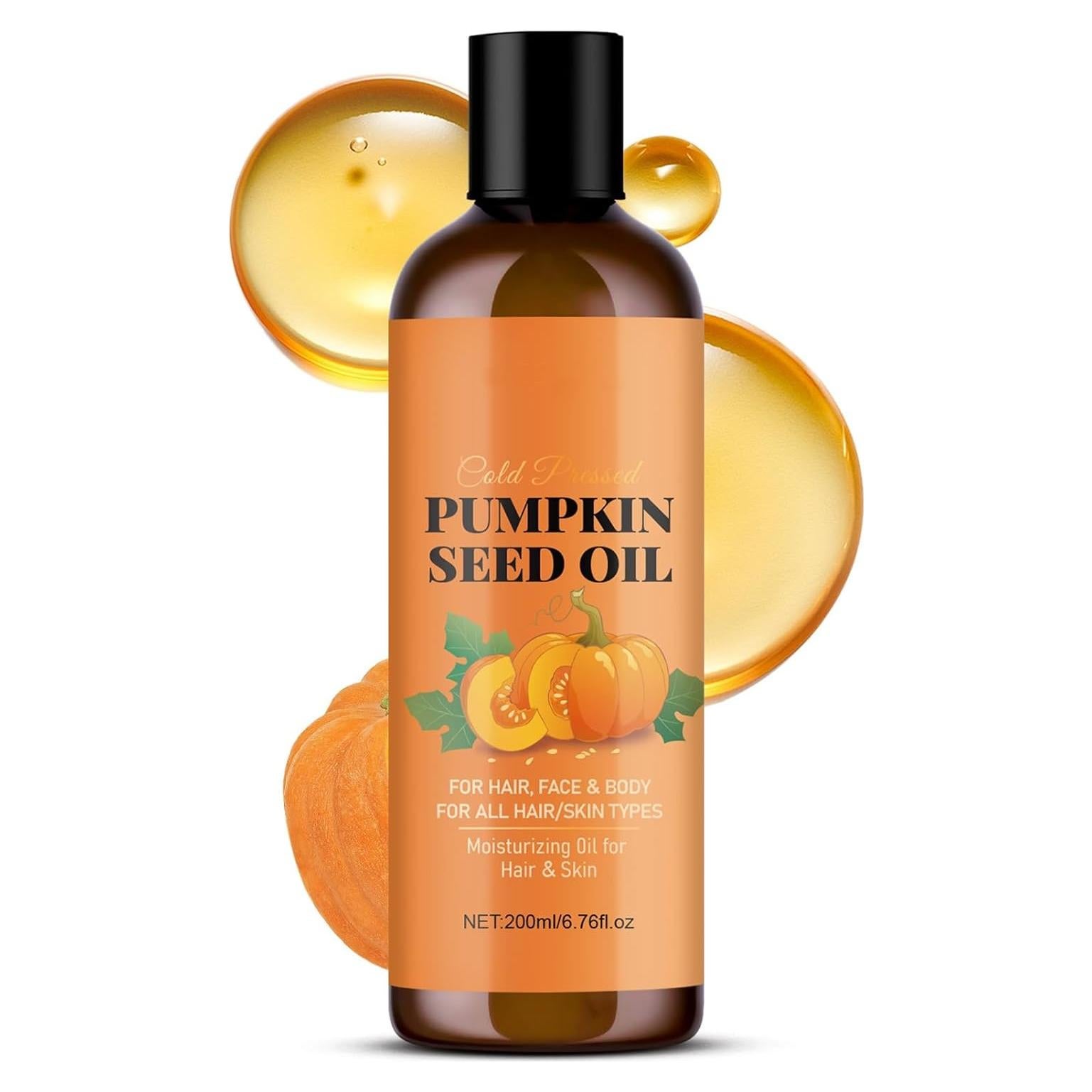 Aceite de Semilla de Calabaza BSMKCL 200ml Hidratante Multiusos