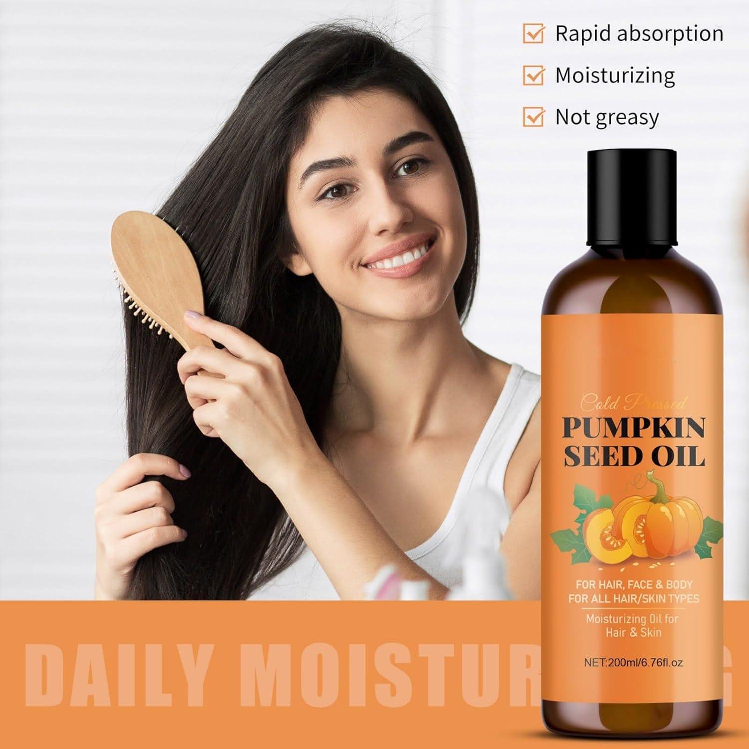 Aceite de Semilla de Calabaza BSMKCL 200ml Hidratante Multiusos