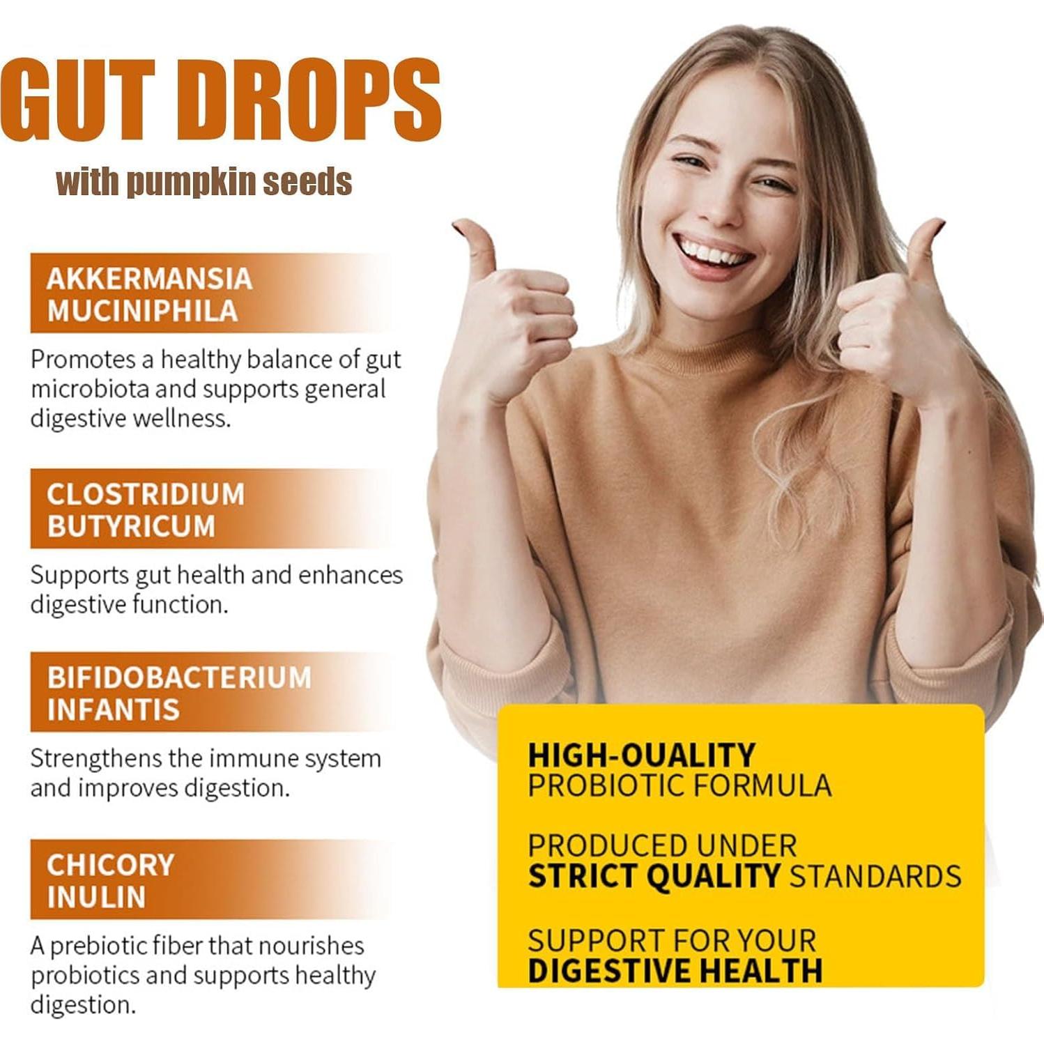 Gut 60ml - Extracto Natural con Semillas de Calabaza