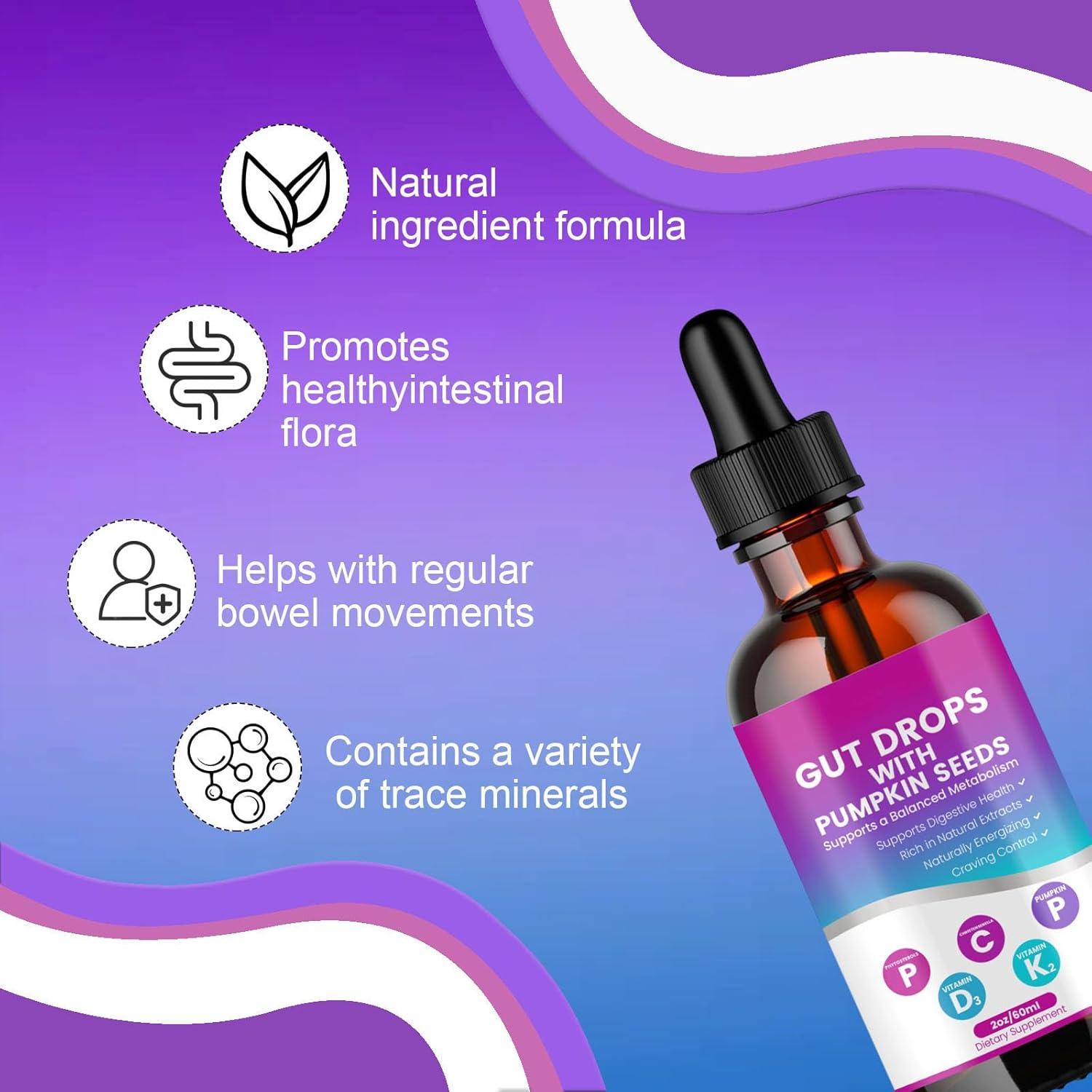 Gut 60ml - Extracto Natural con Semillas de Calabaza