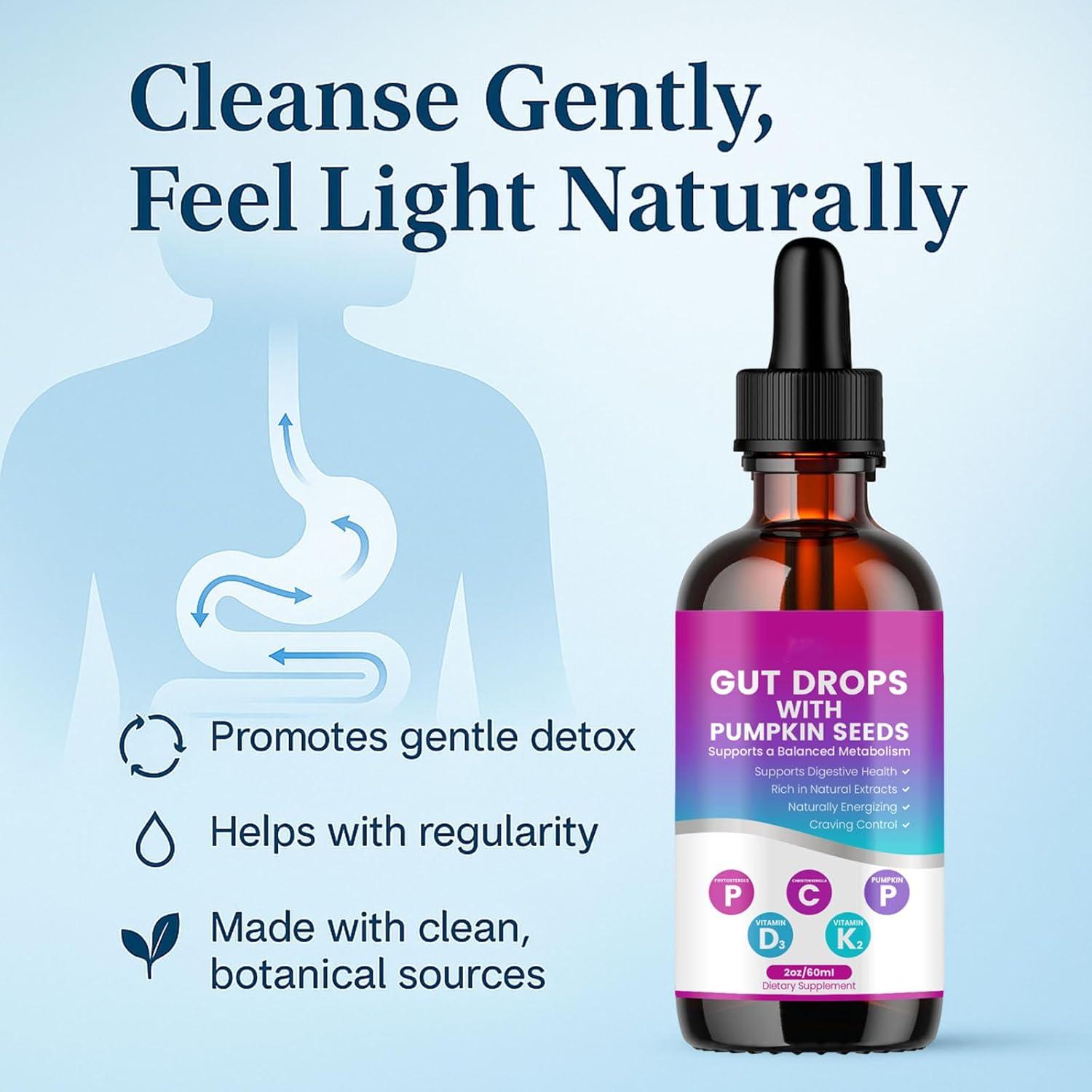 Gut 60ml - Extracto Natural con Semillas de Calabaza