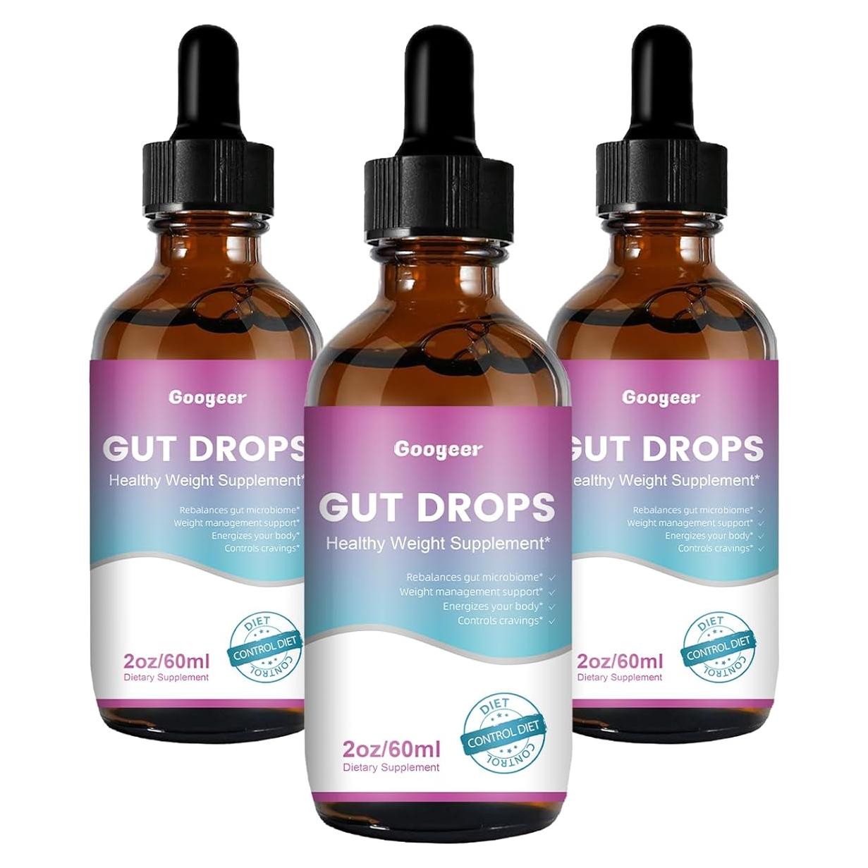 Gotas líquidas para el intestino con semillas de calabaza 60ml - 3 unidades